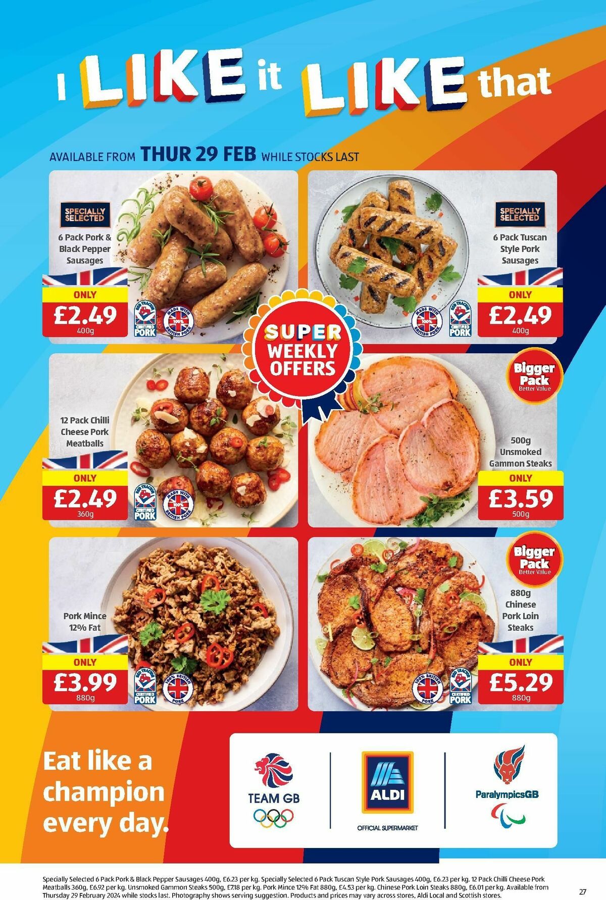 ALDI Offers from 26 February