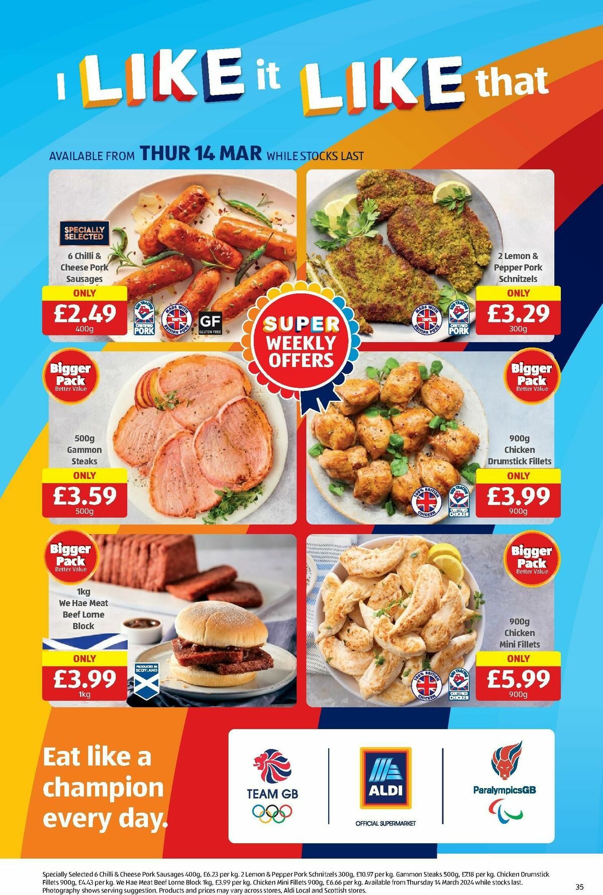 ALDI Scottish Offers from 11 March