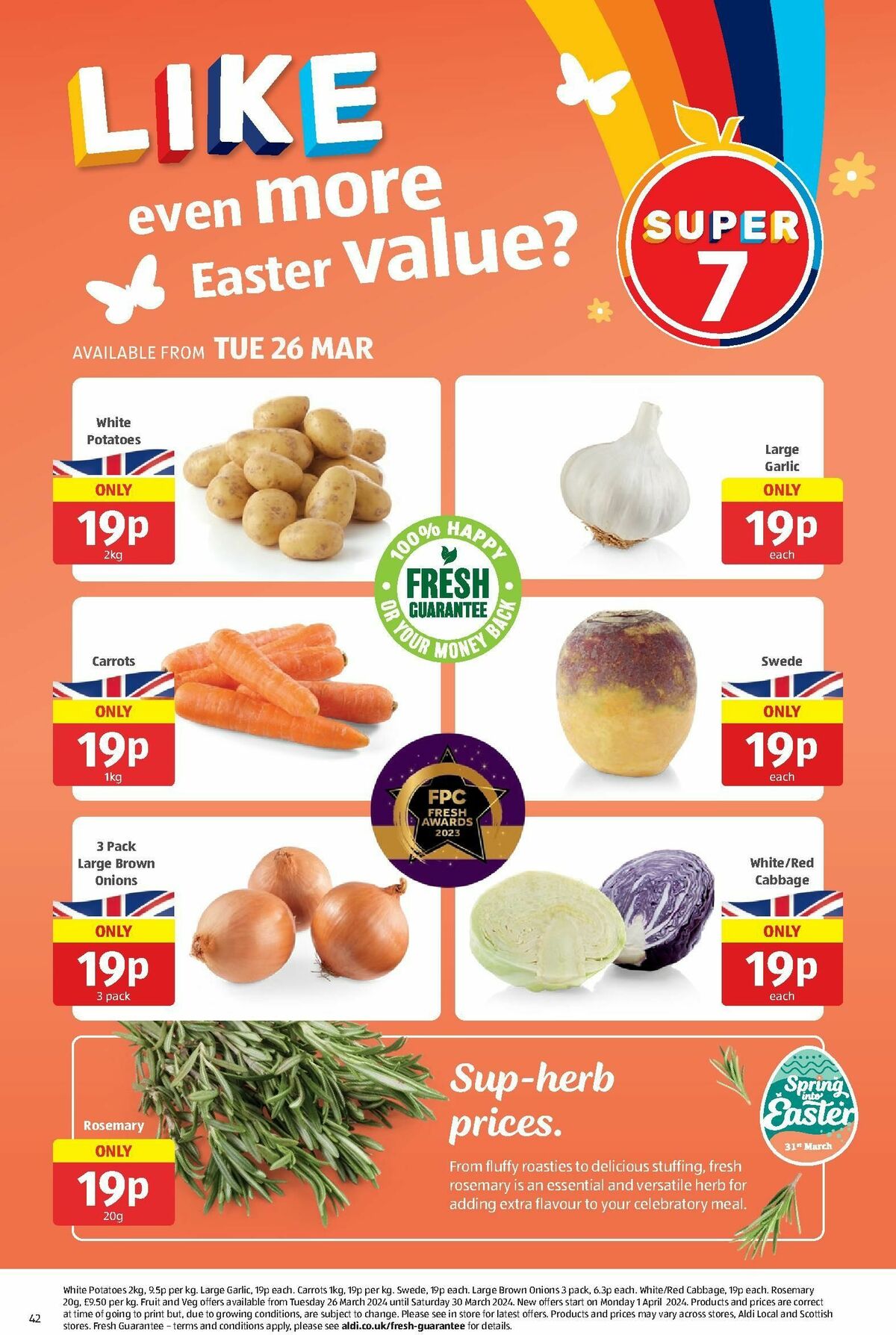 ALDI Offers from 25 March