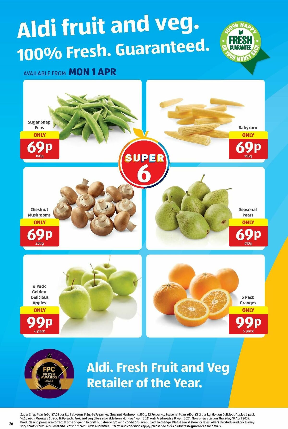 ALDI Offers from 1 April