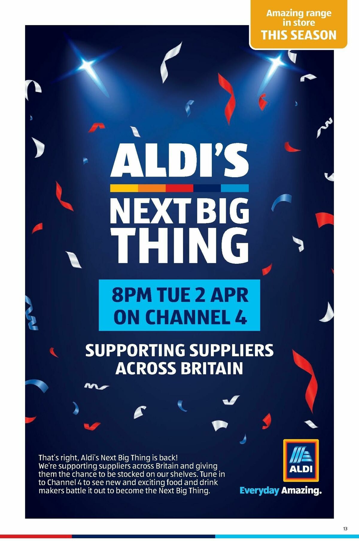 ALDI Scottish Offers from 1 April