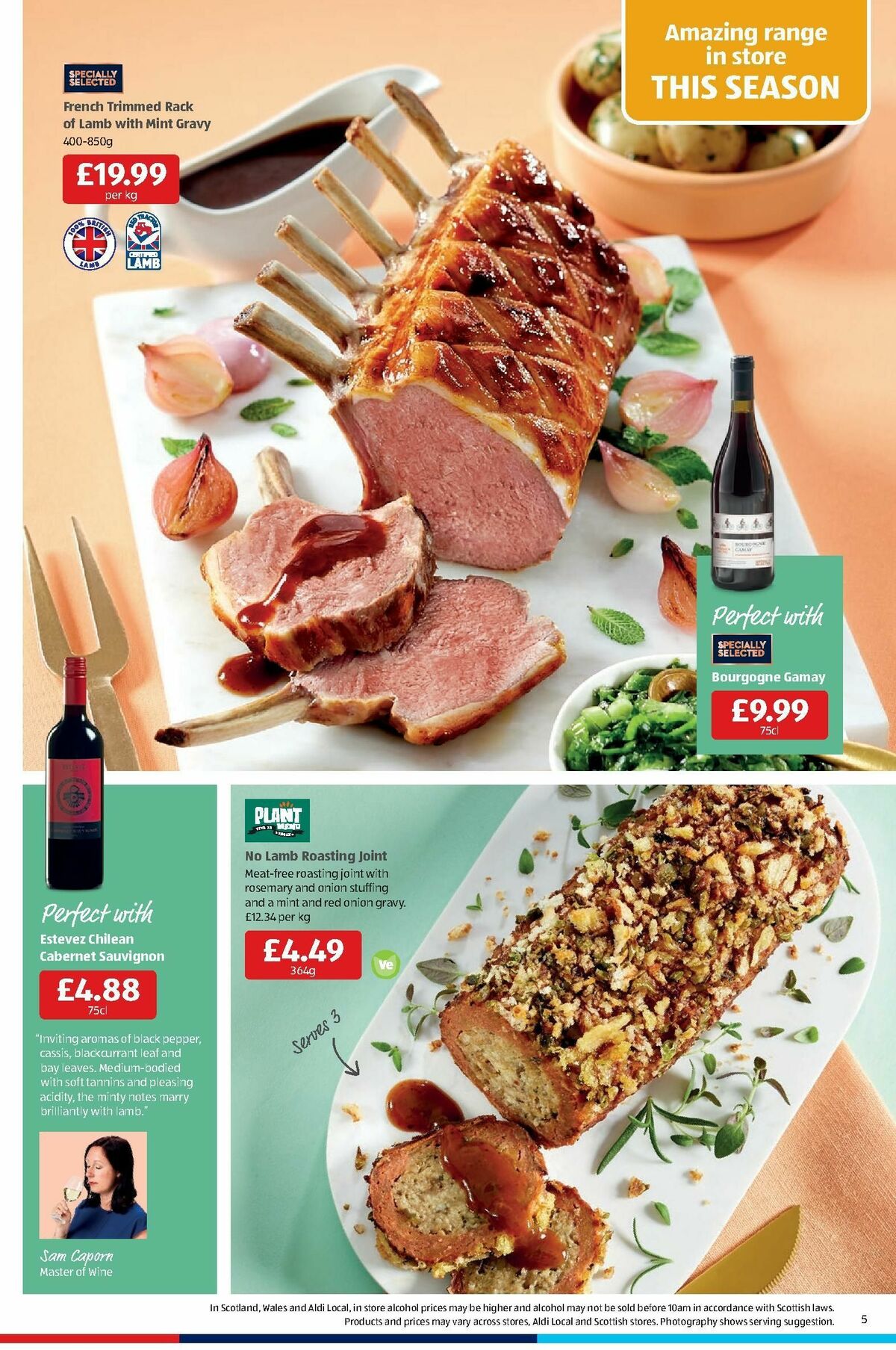 ALDI Scottish Offers from 1 April