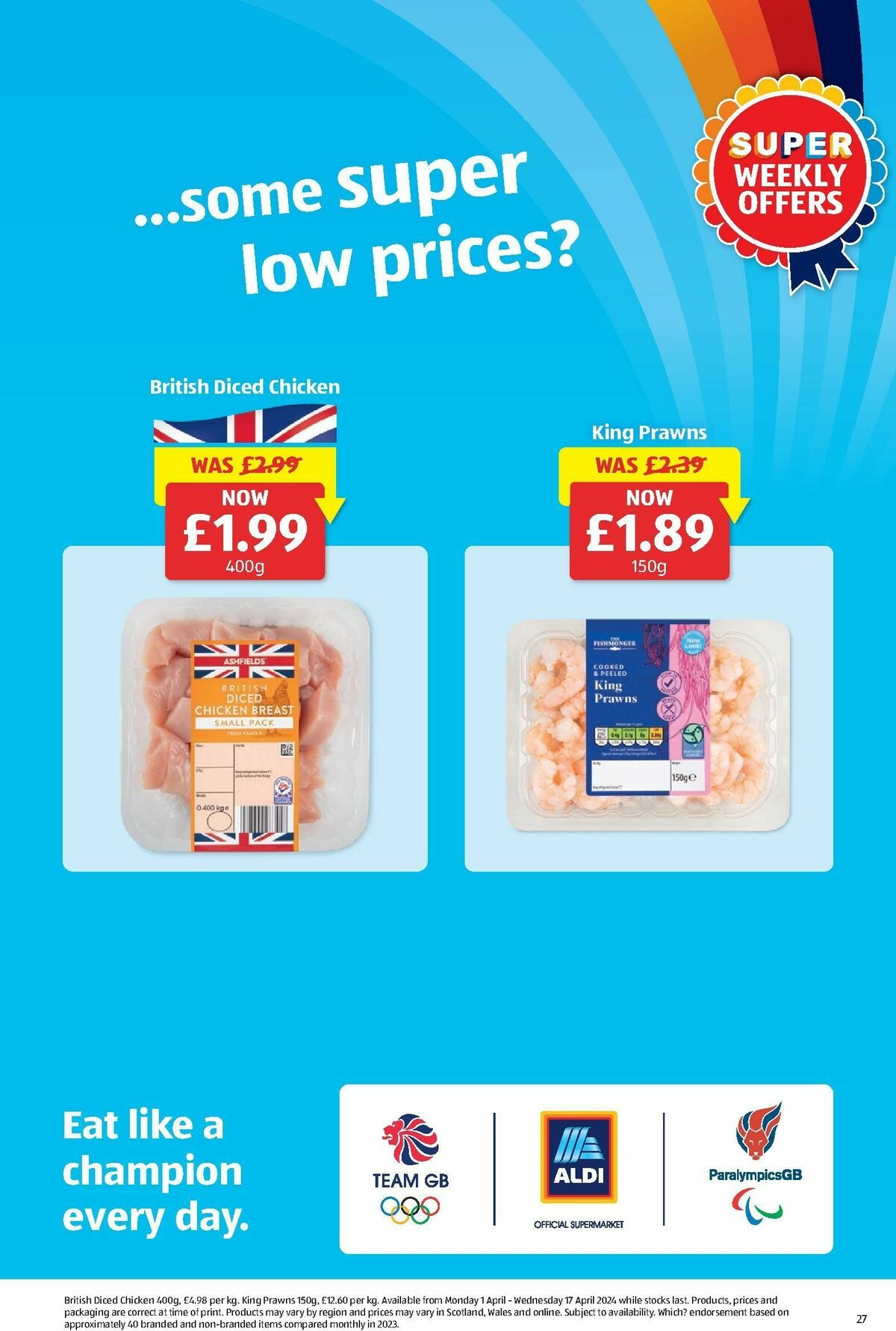 ALDI Offers from 8 April