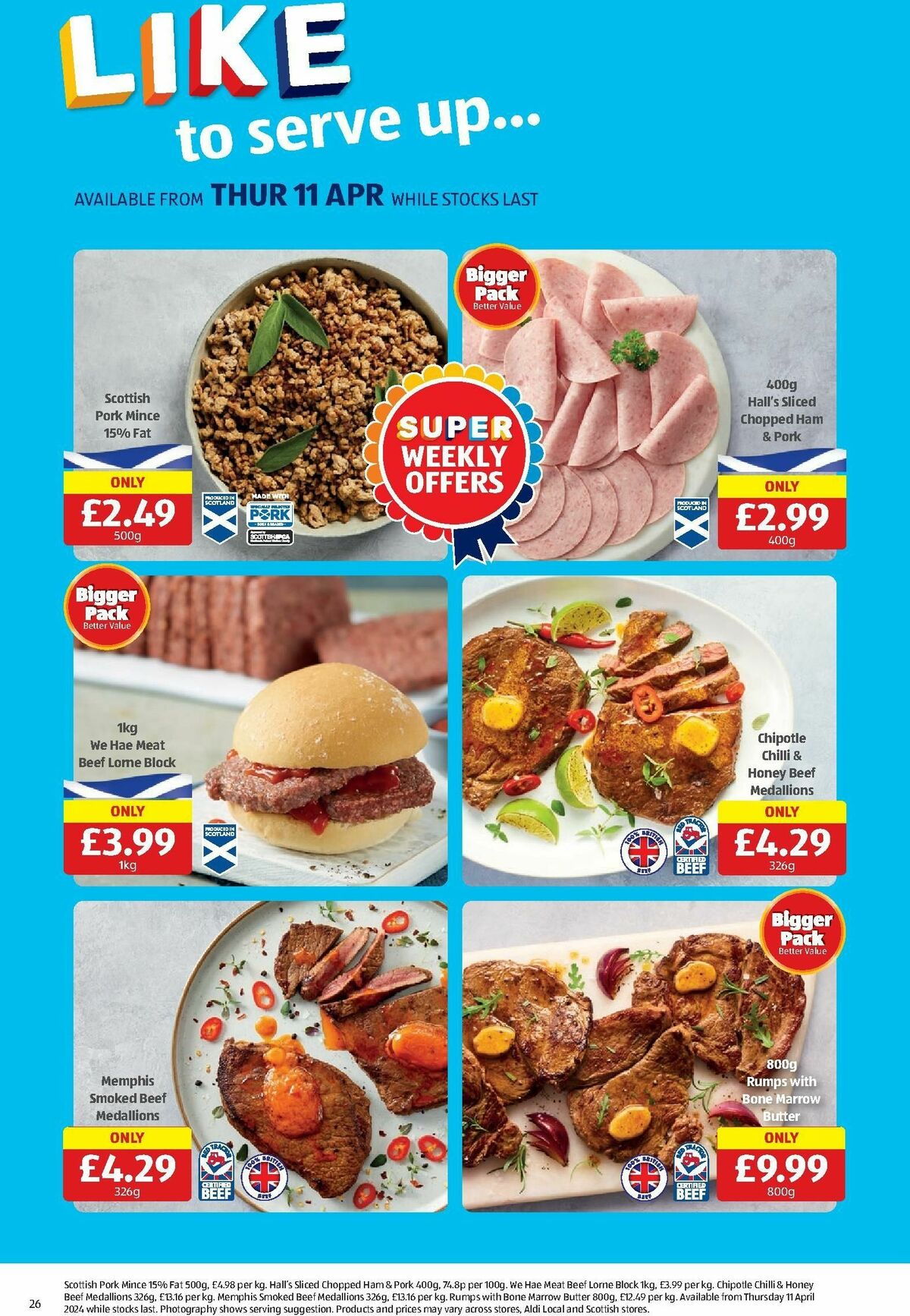 ALDI Scottish Offers from 8 April