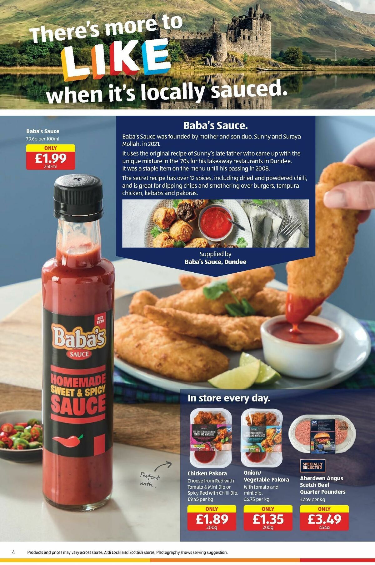 ALDI Scottish Offers from 8 April