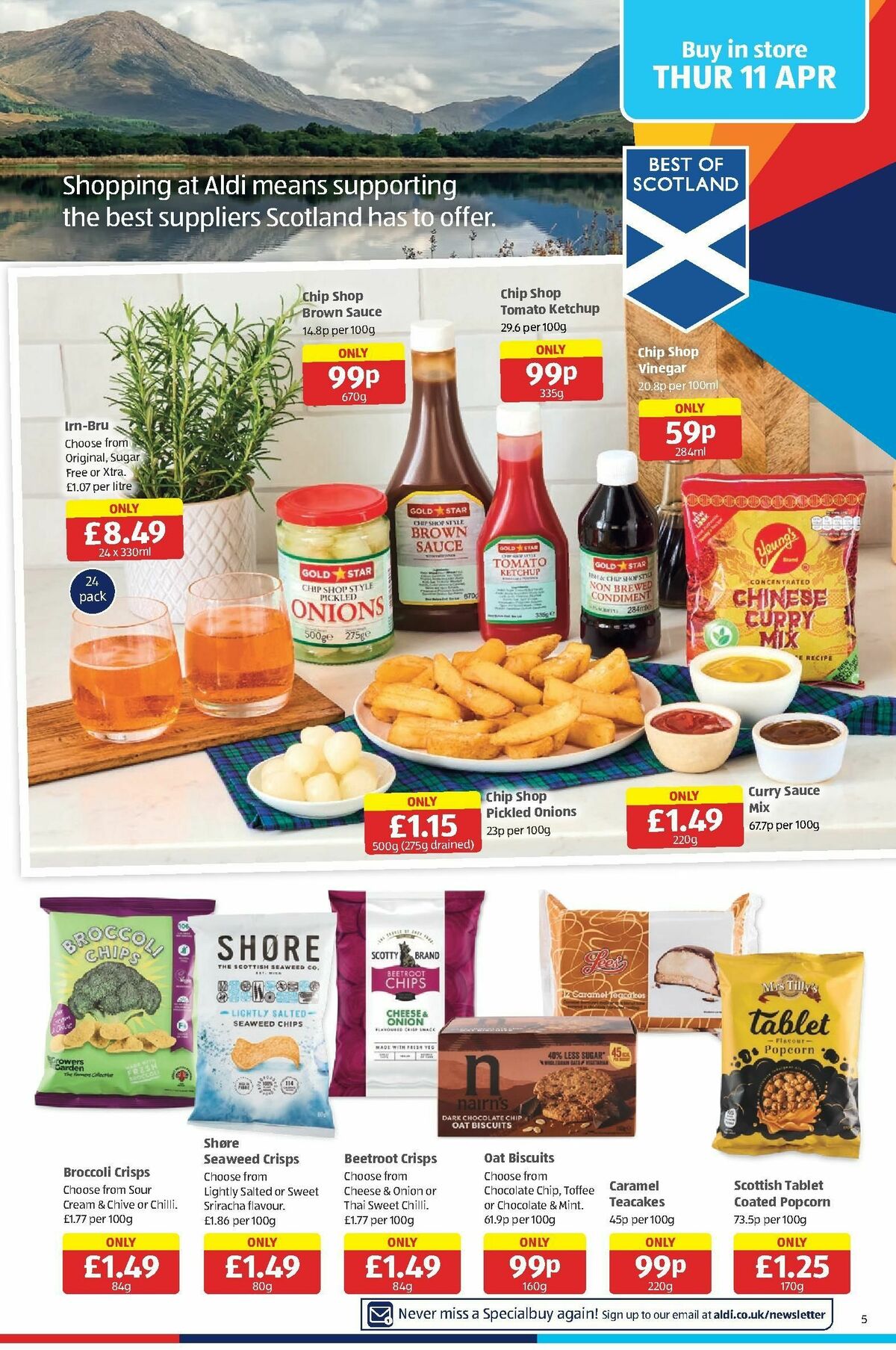 ALDI Scottish Offers from 8 April