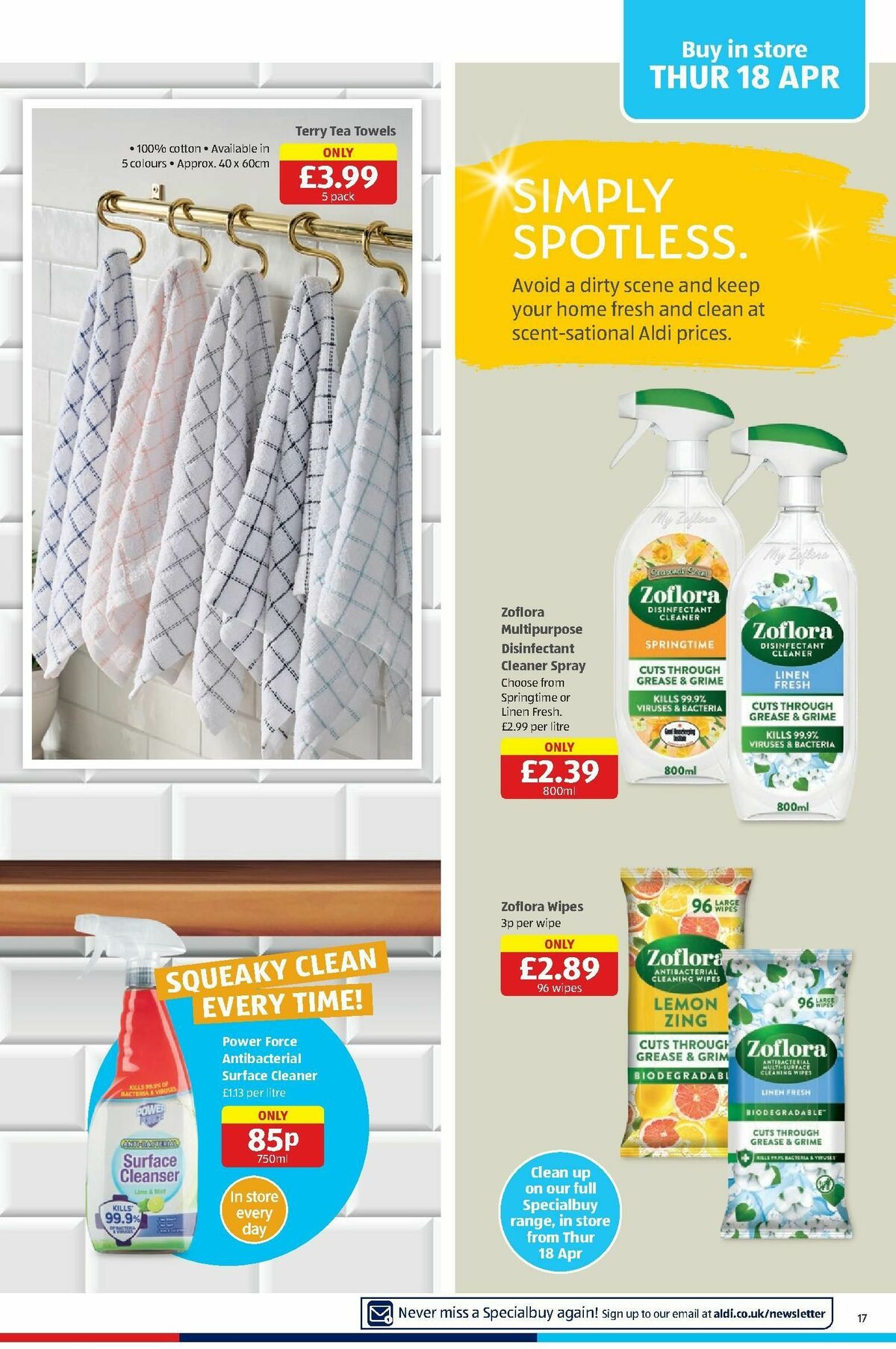 ALDI Offers from 15 April