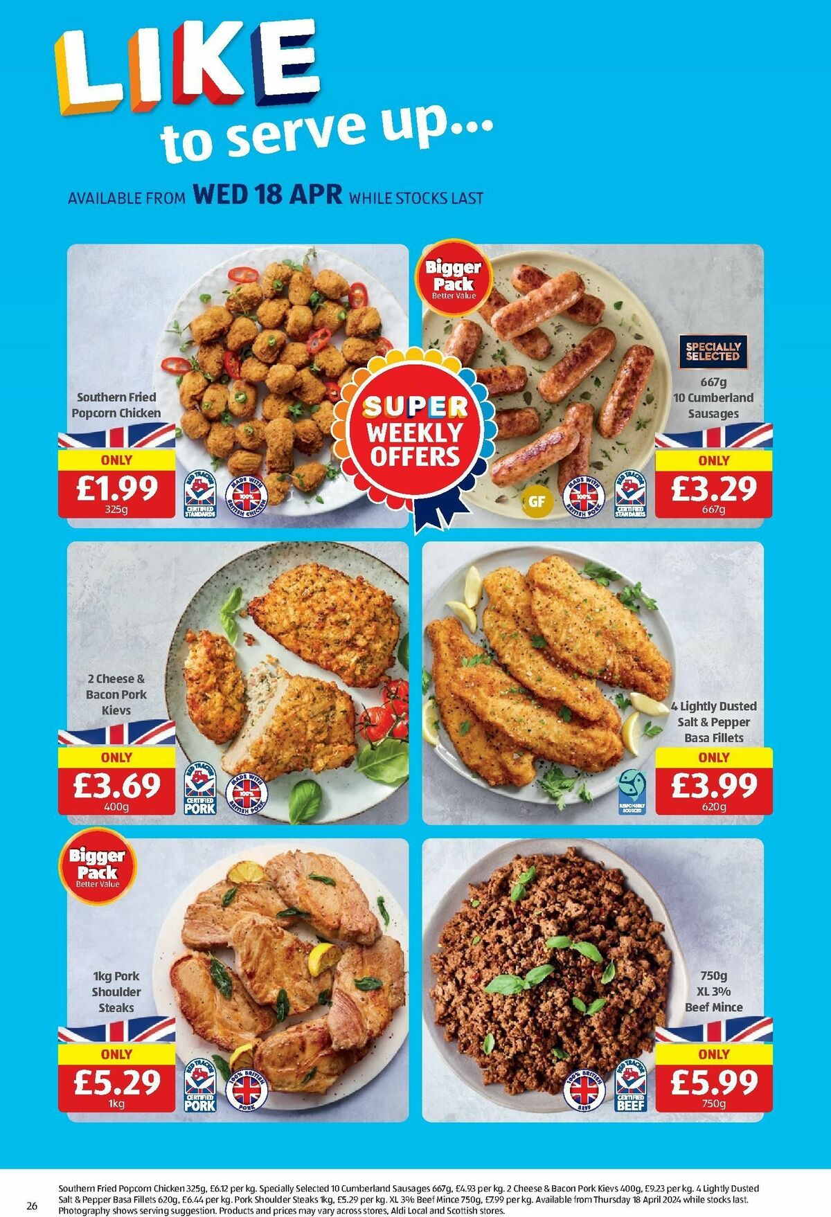 ALDI Offers from 15 April