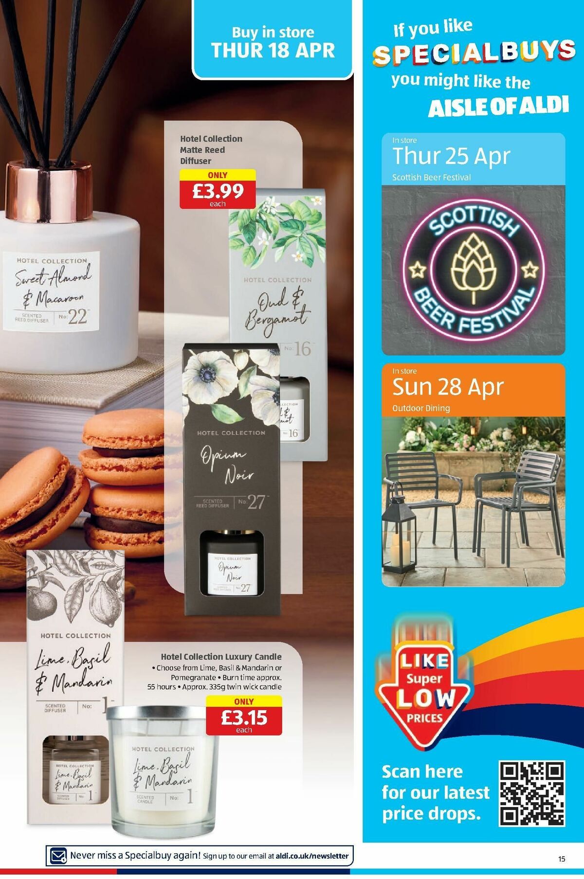 ALDI Scottish Offers from 15 April