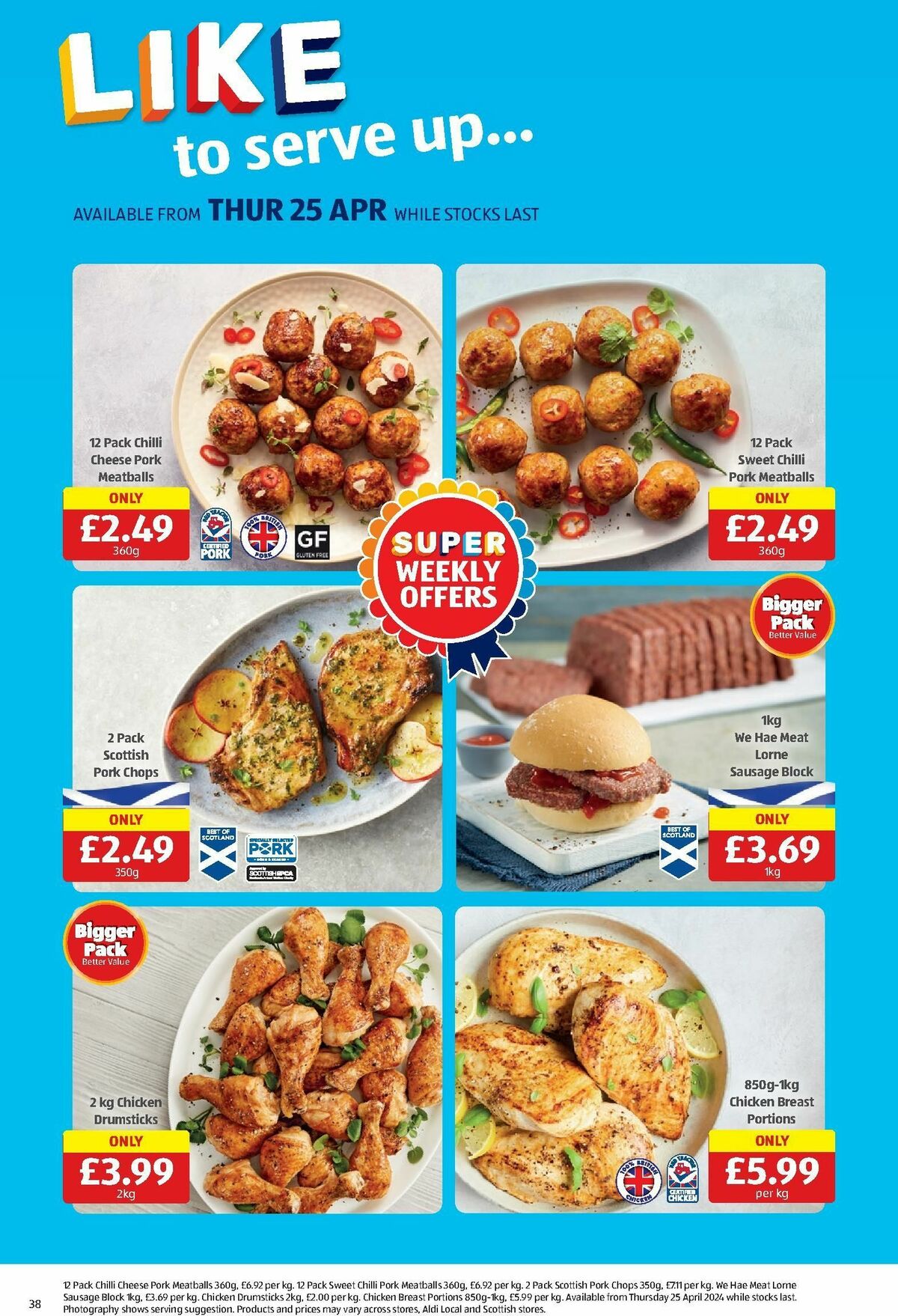 ALDI Scottish Offers from 22 April