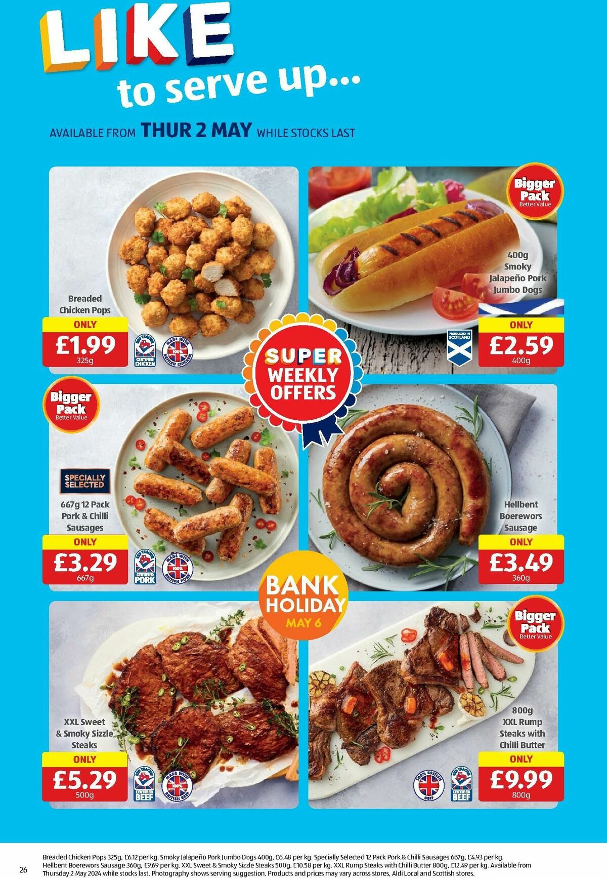 ALDI Scottish Offers from 29 April