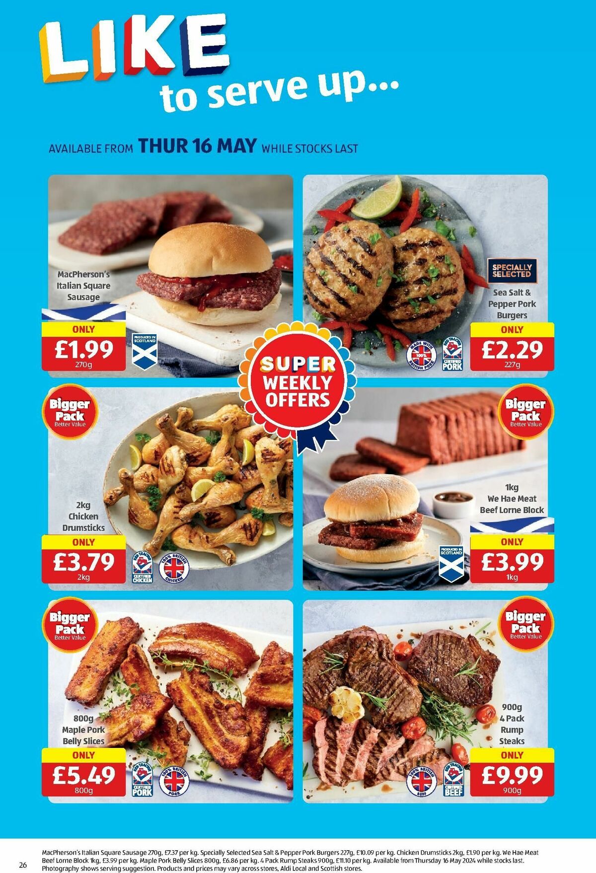 ALDI Scottish Offers from 13 May