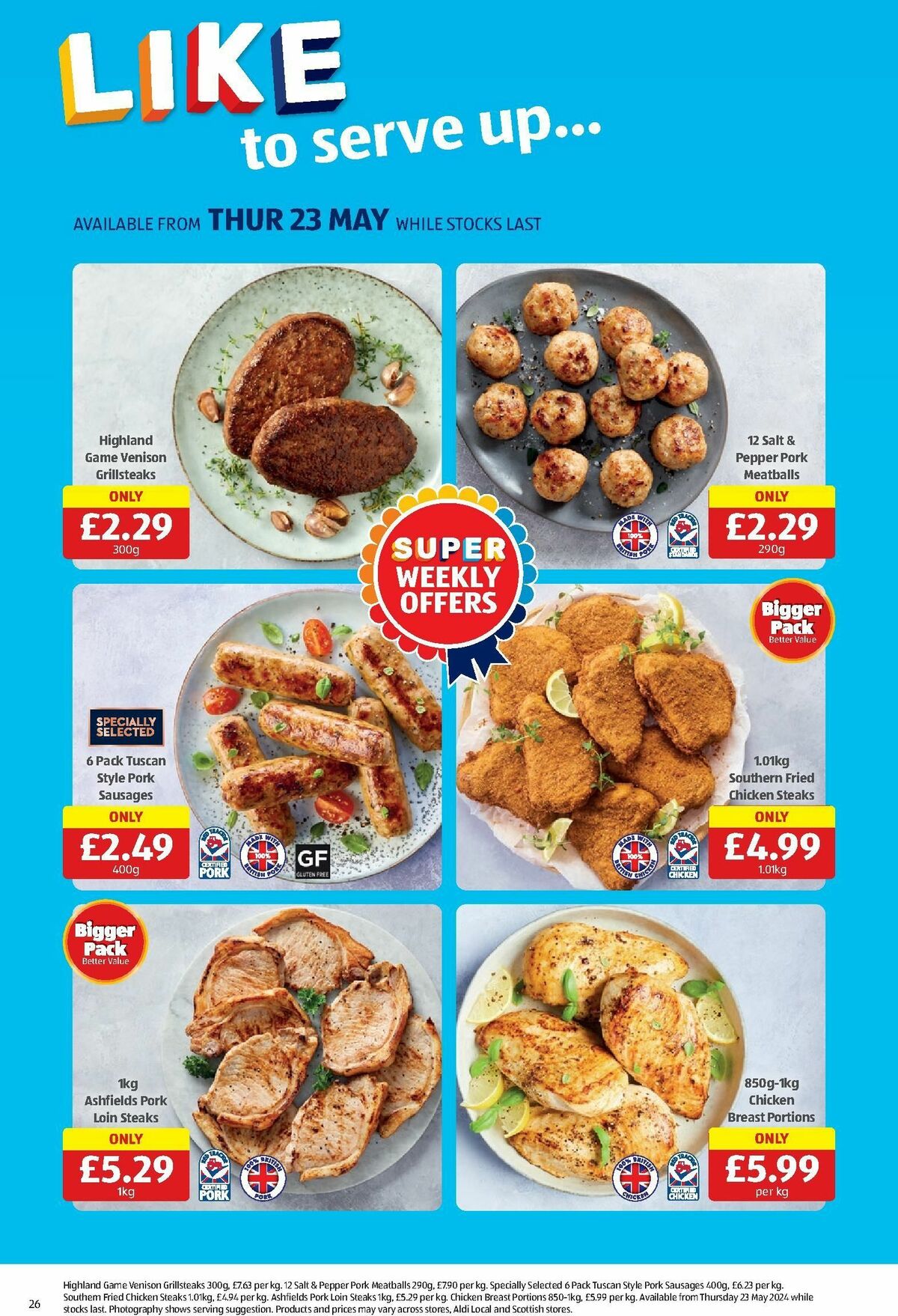 ALDI Scottish Offers from 20 May