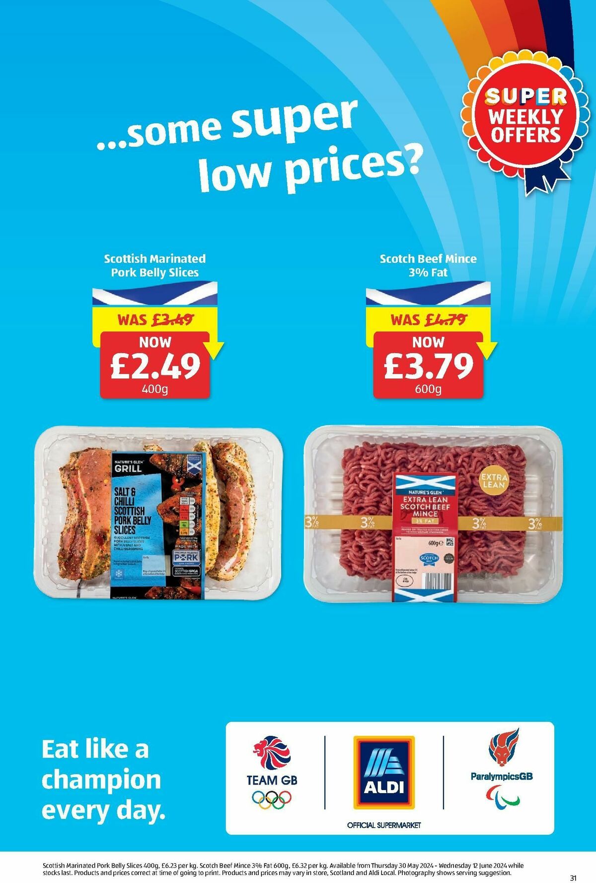 ALDI Scottish Offers from 3 June