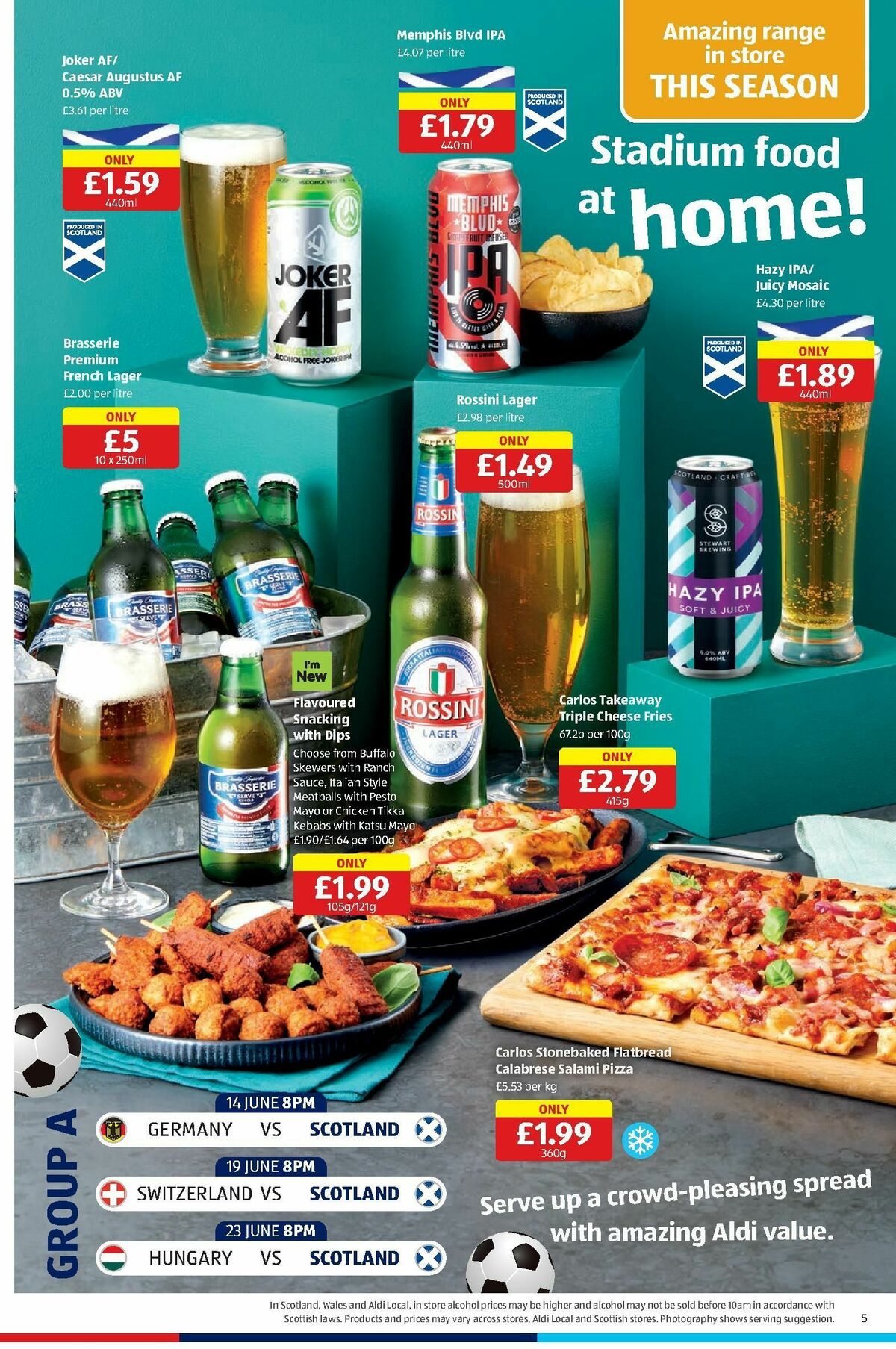 ALDI Scottish Offers from 10 June