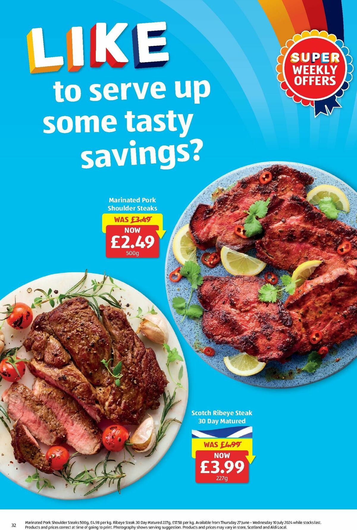 ALDI Scottish Offers from 1 July