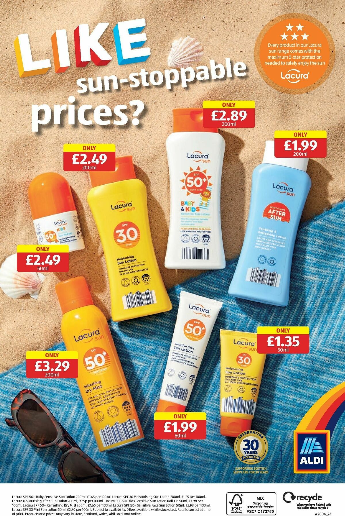 ALDI Scottish Offers from 8 July