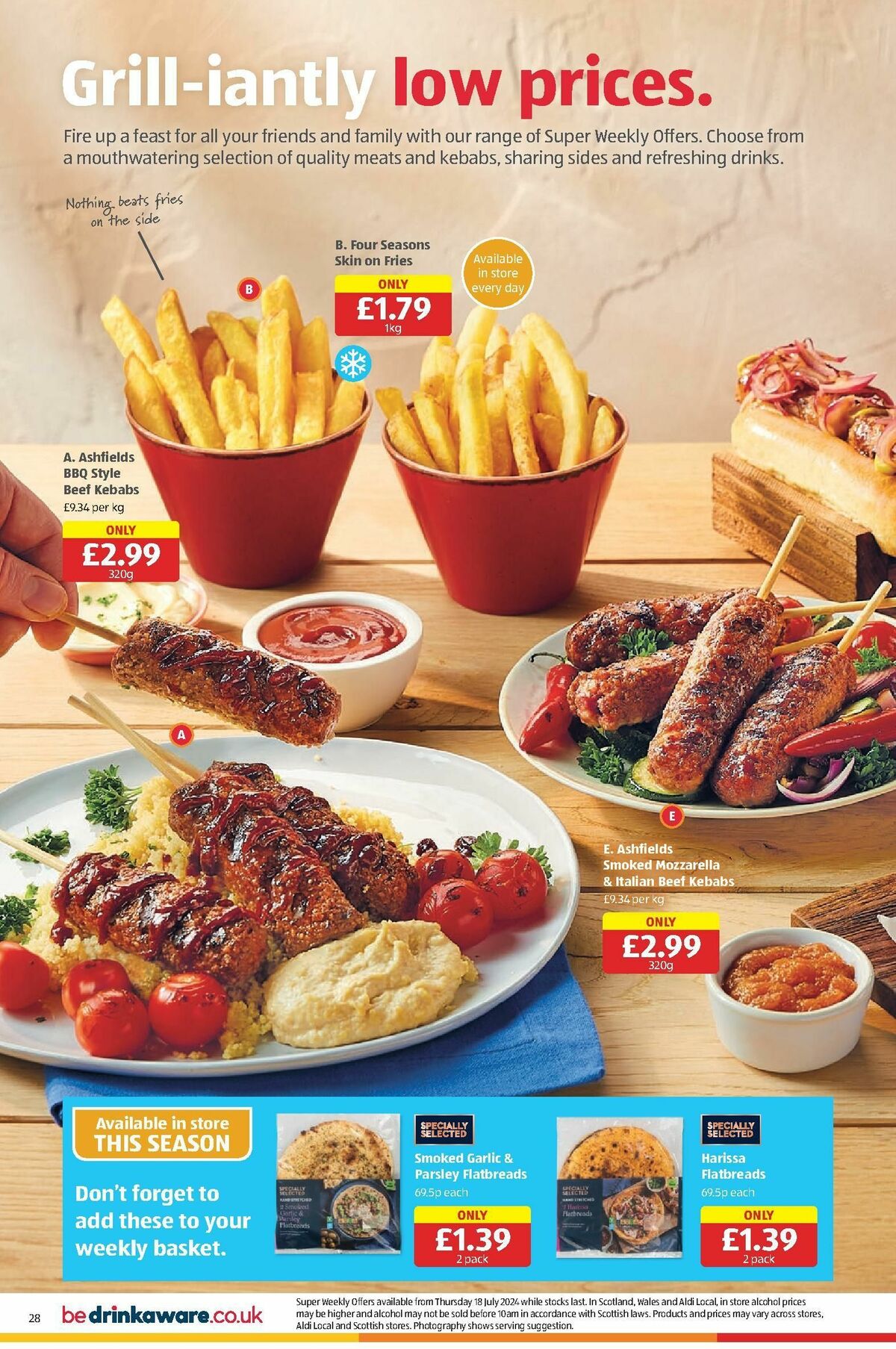 ALDI Scottish Offers from 15 July