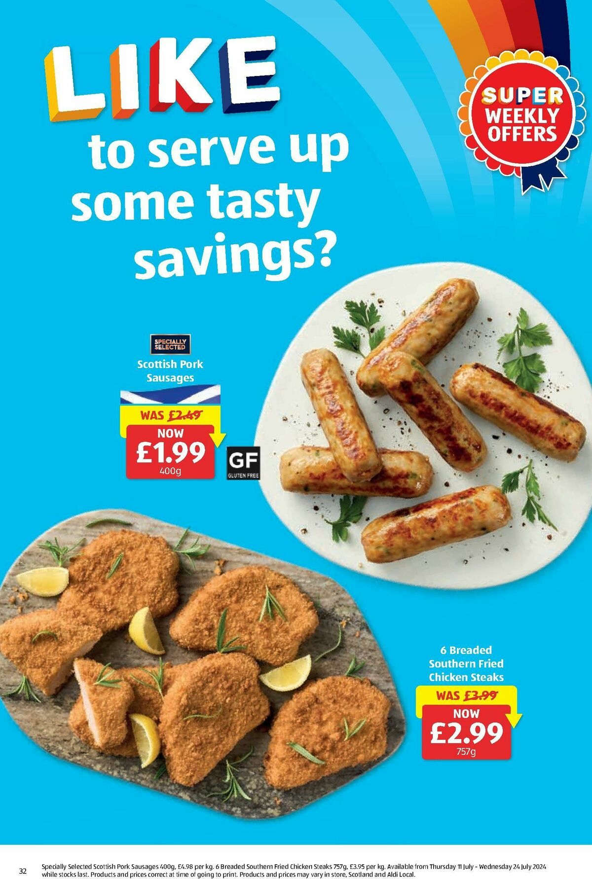 ALDI Scottish Offers from 15 July