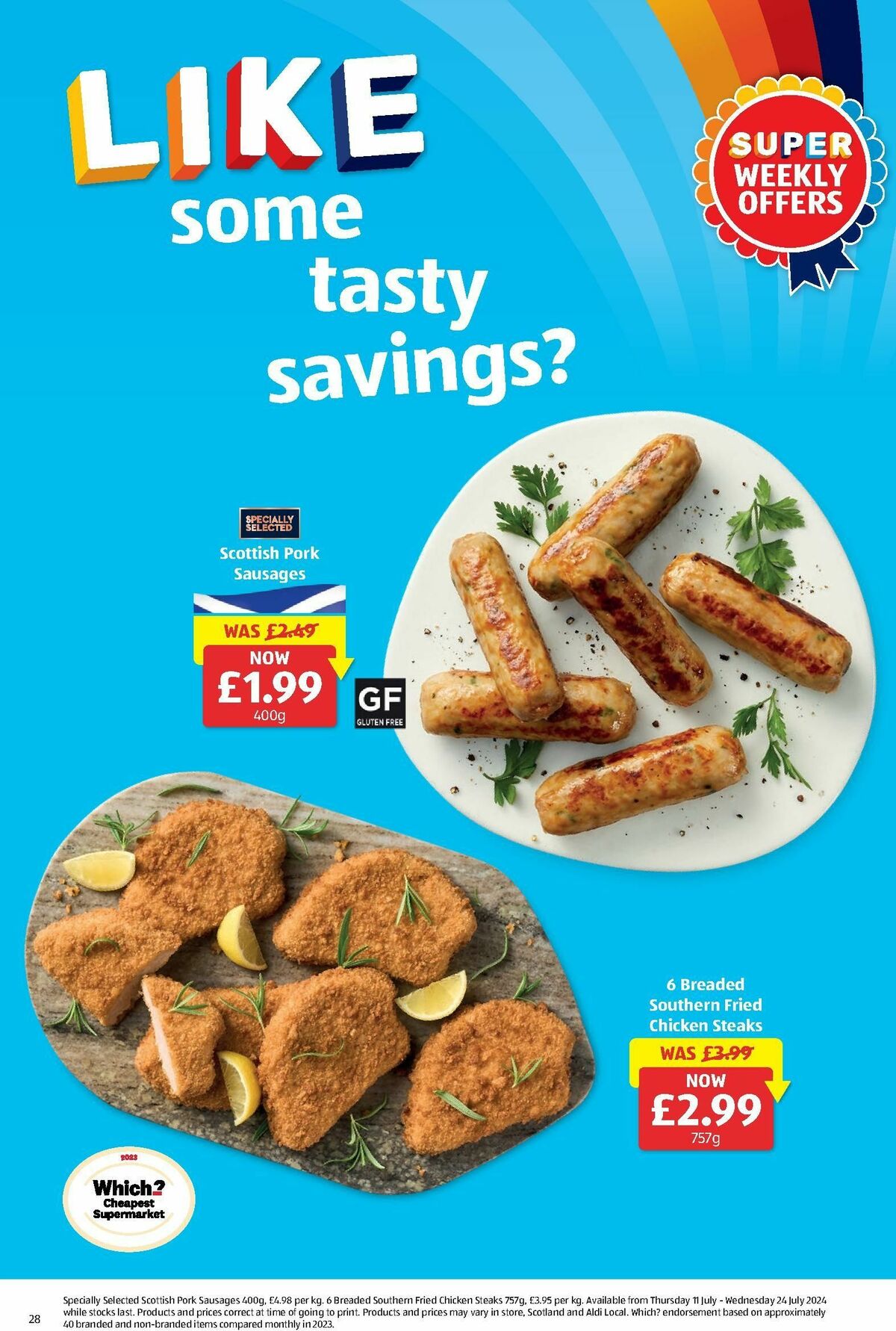 ALDI Scottish Offers from 22 July