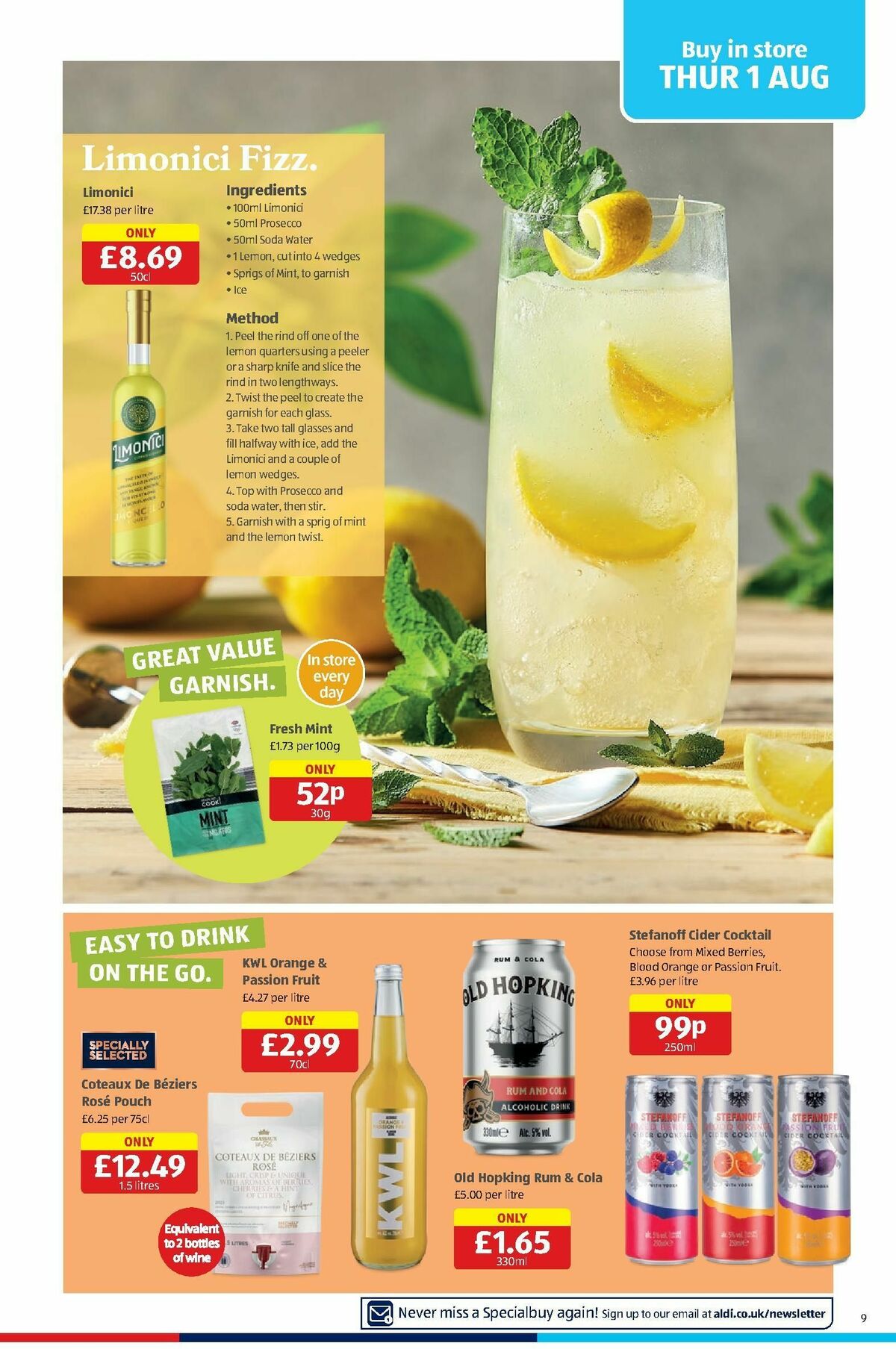 ALDI Offers from 29 July