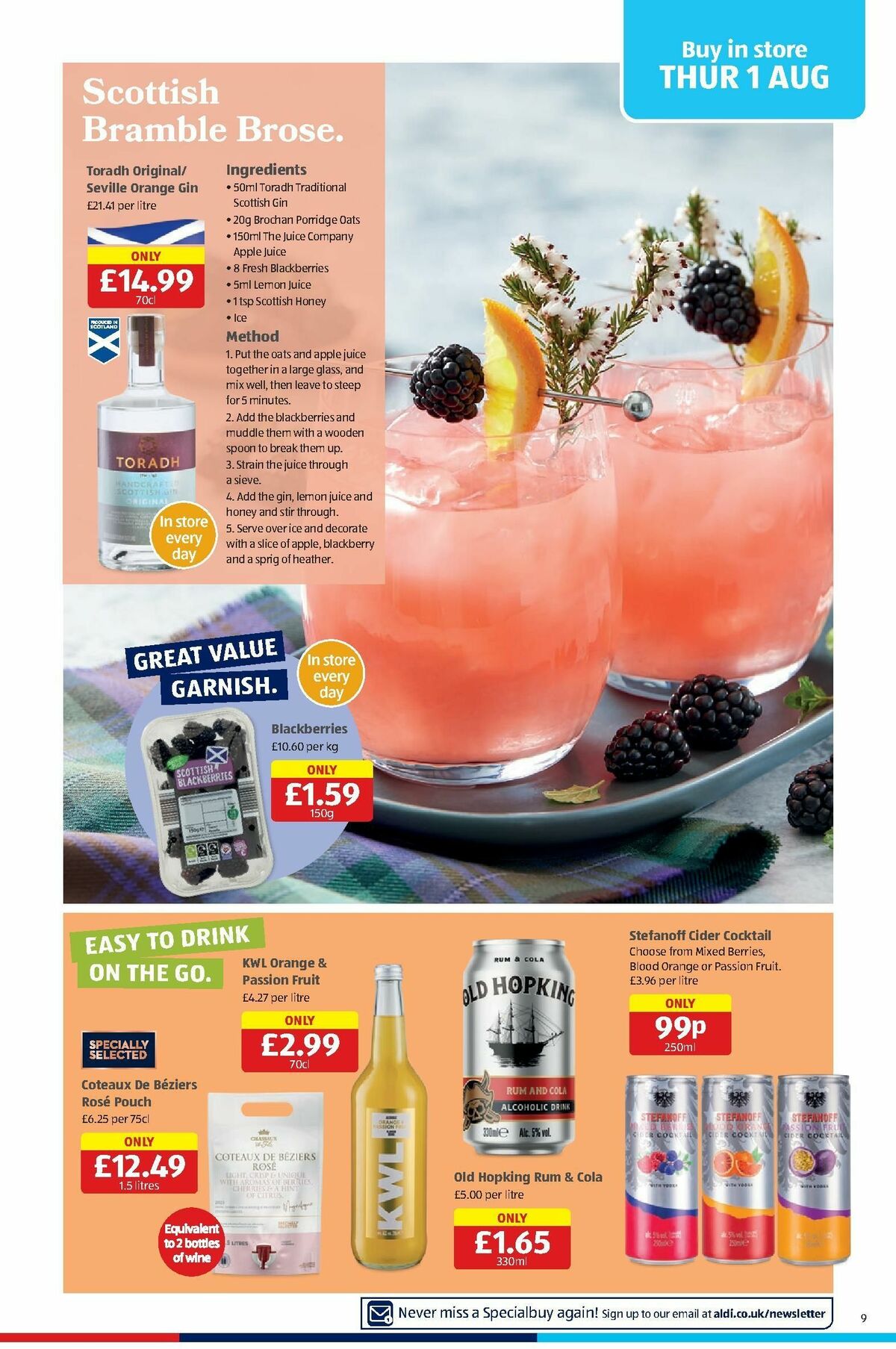 ALDI Scottish Offers from 29 July