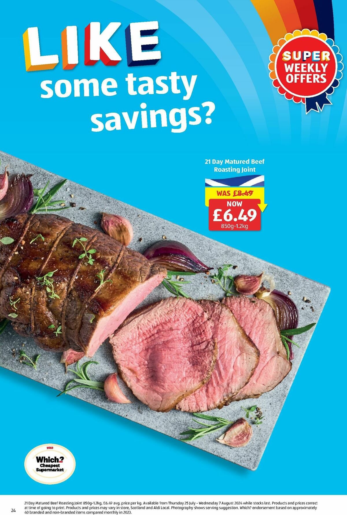 ALDI Scottish Offers from 5 August