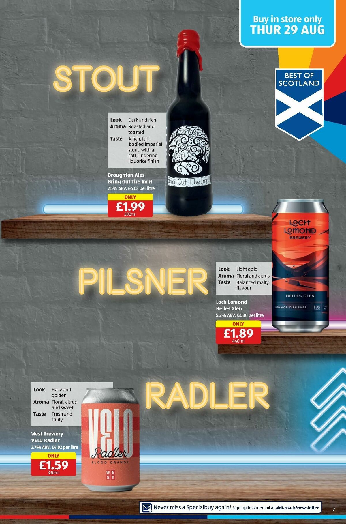 ALDI Scottish Offers from 26 August