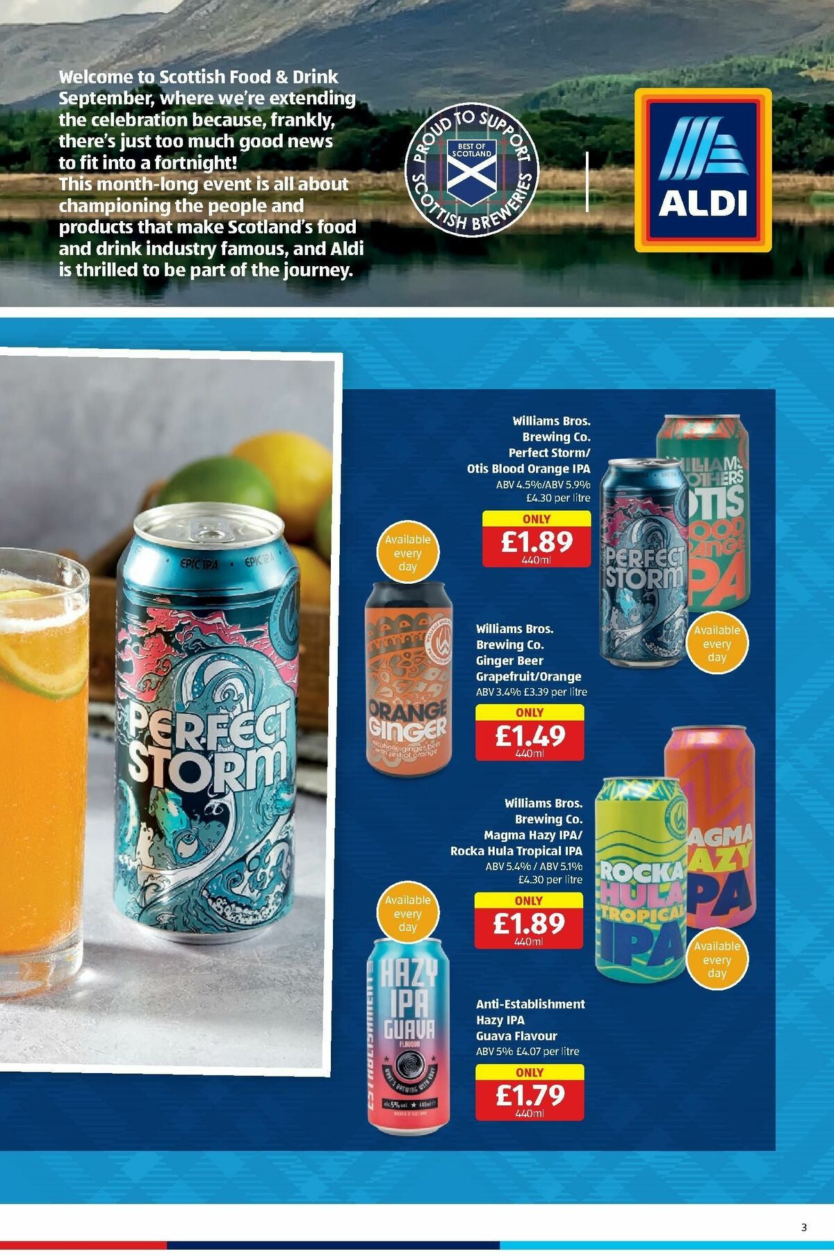 ALDI Scottish Offers from 2 September