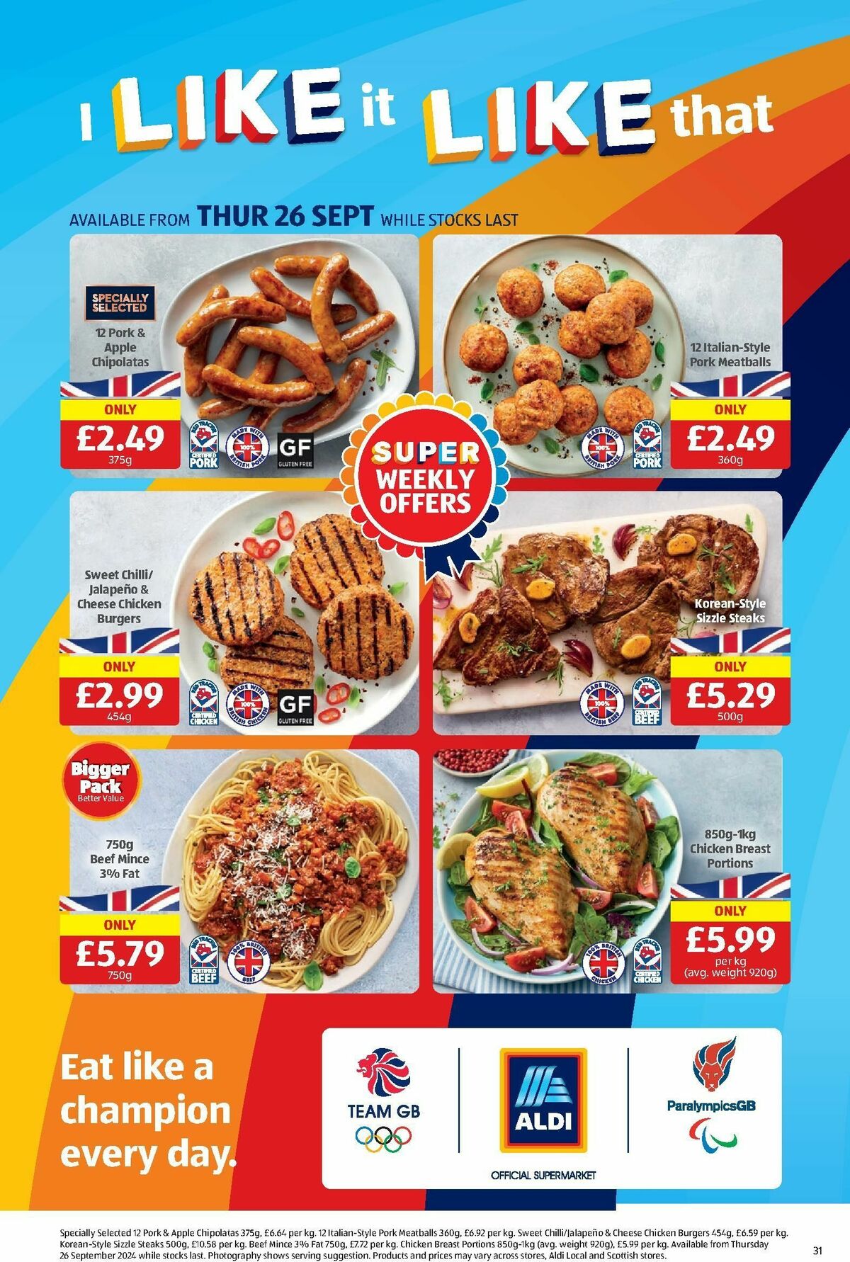 ALDI Offers from 23 September