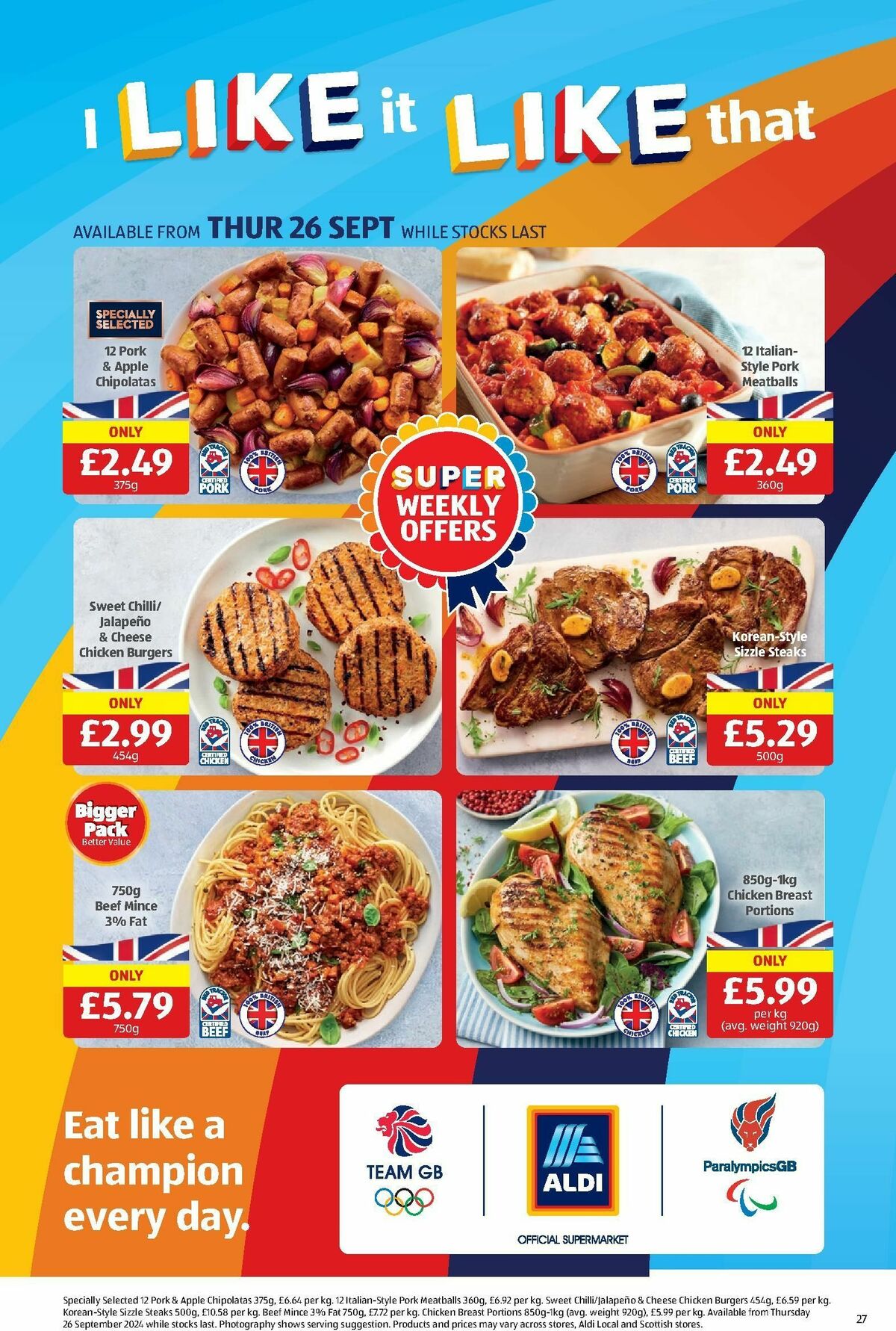 ALDI Offers from 30 September