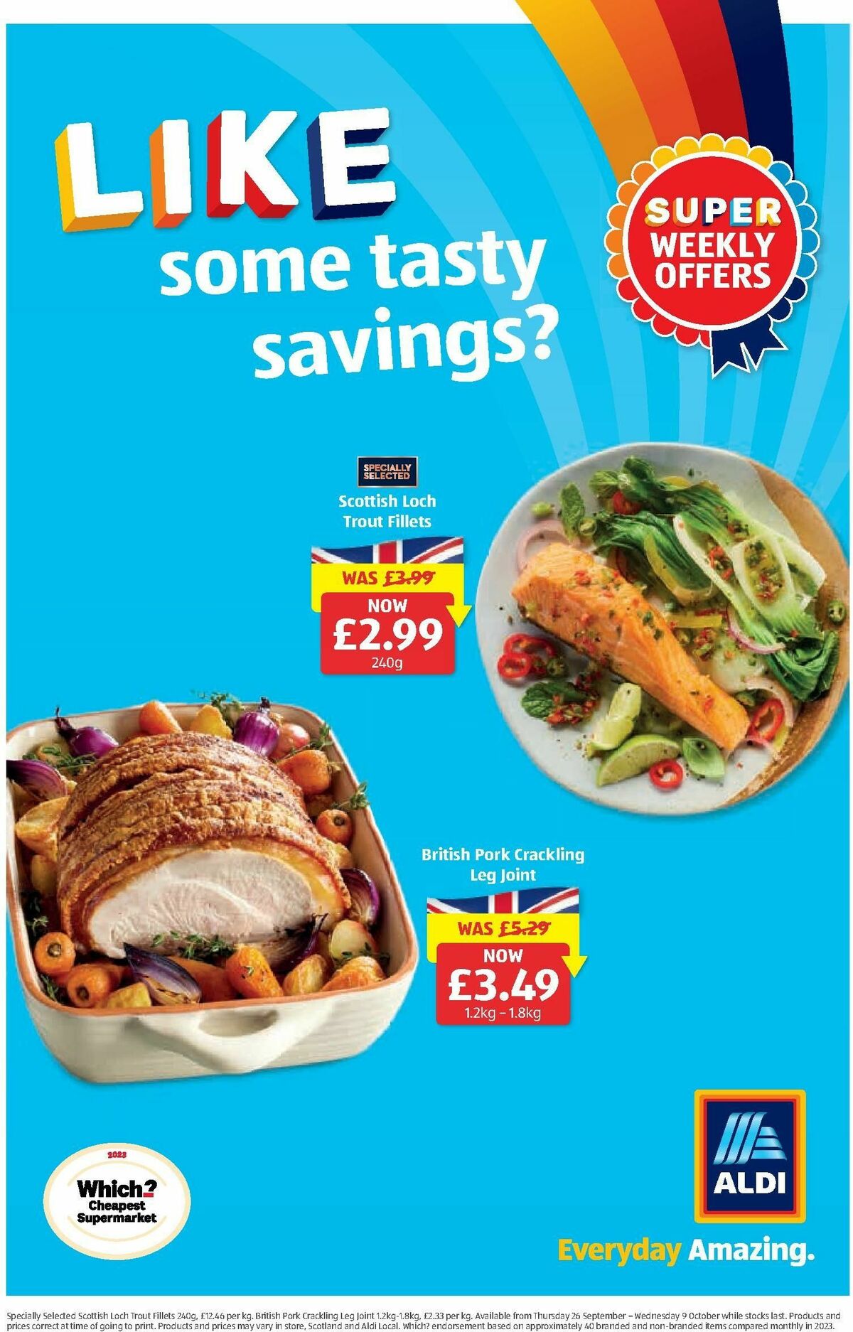 ALDI Offers from 30 September