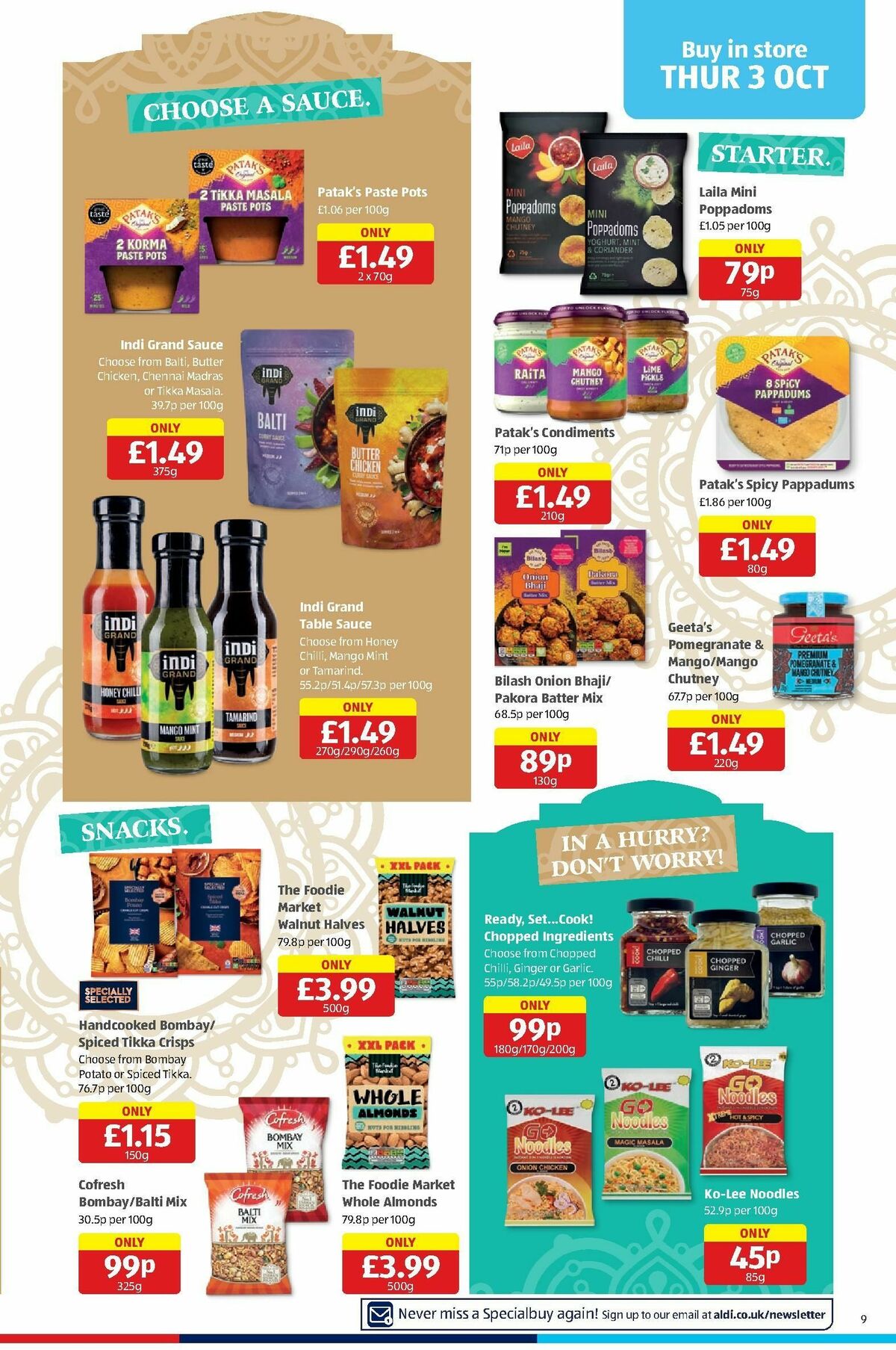 ALDI Offers from 30 September