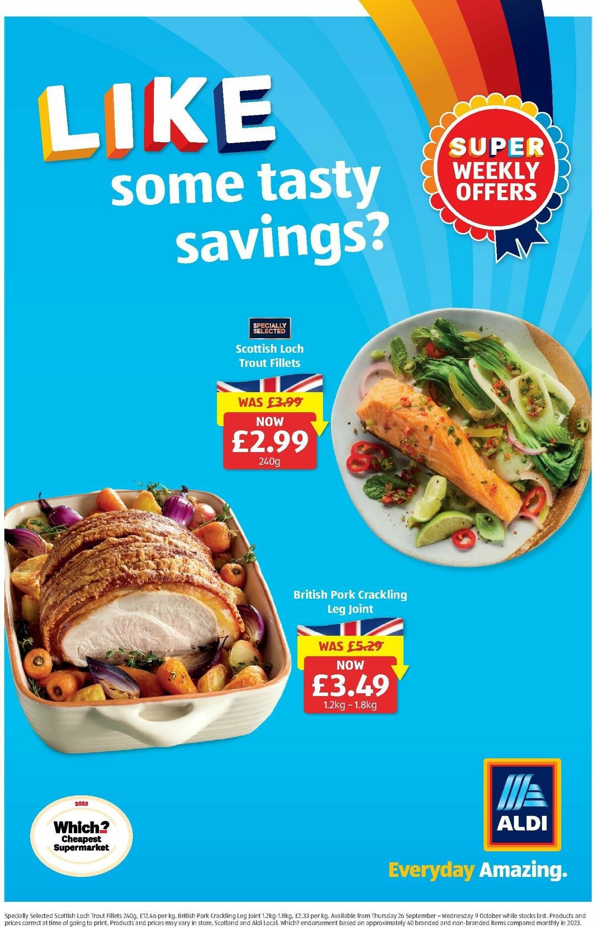 ALDI Scottish Offers from 7 October