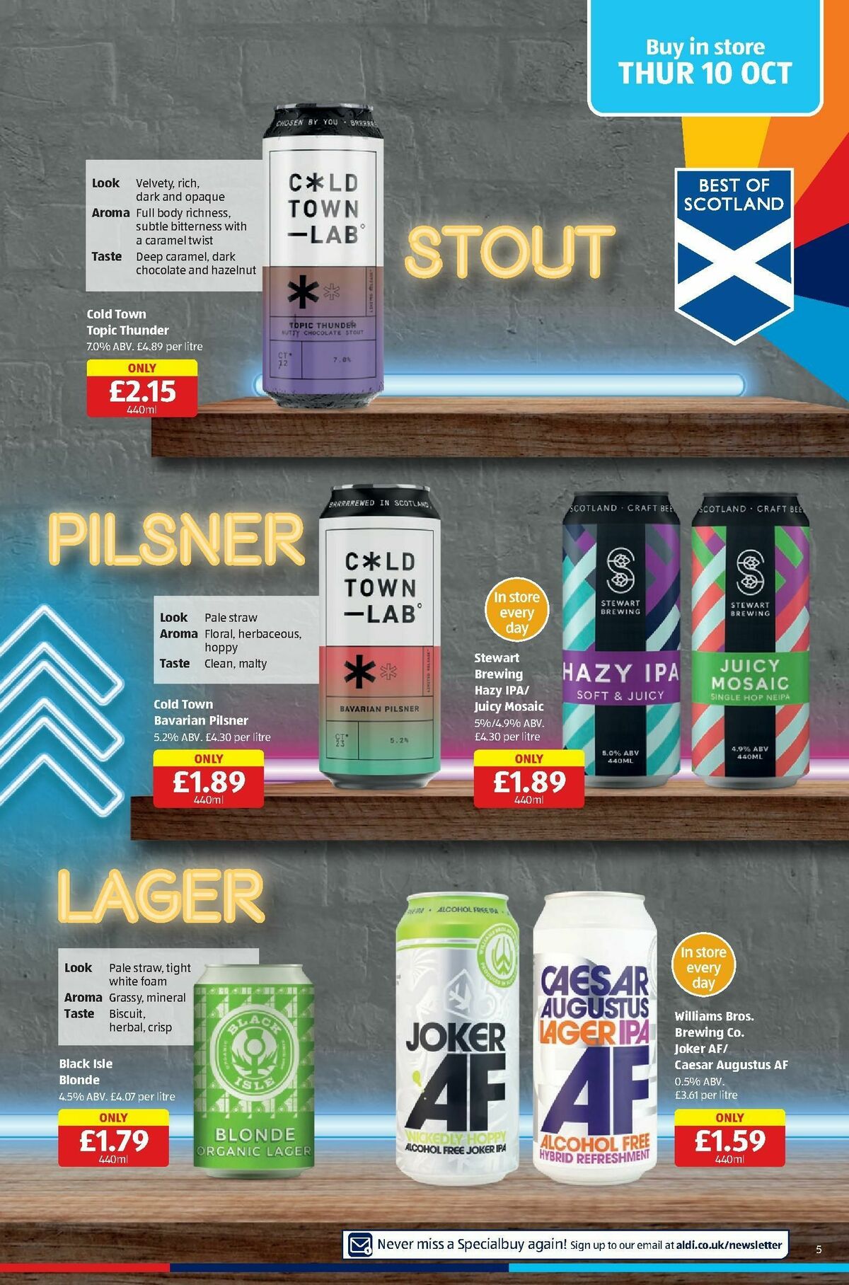 ALDI Scottish Offers from 7 October