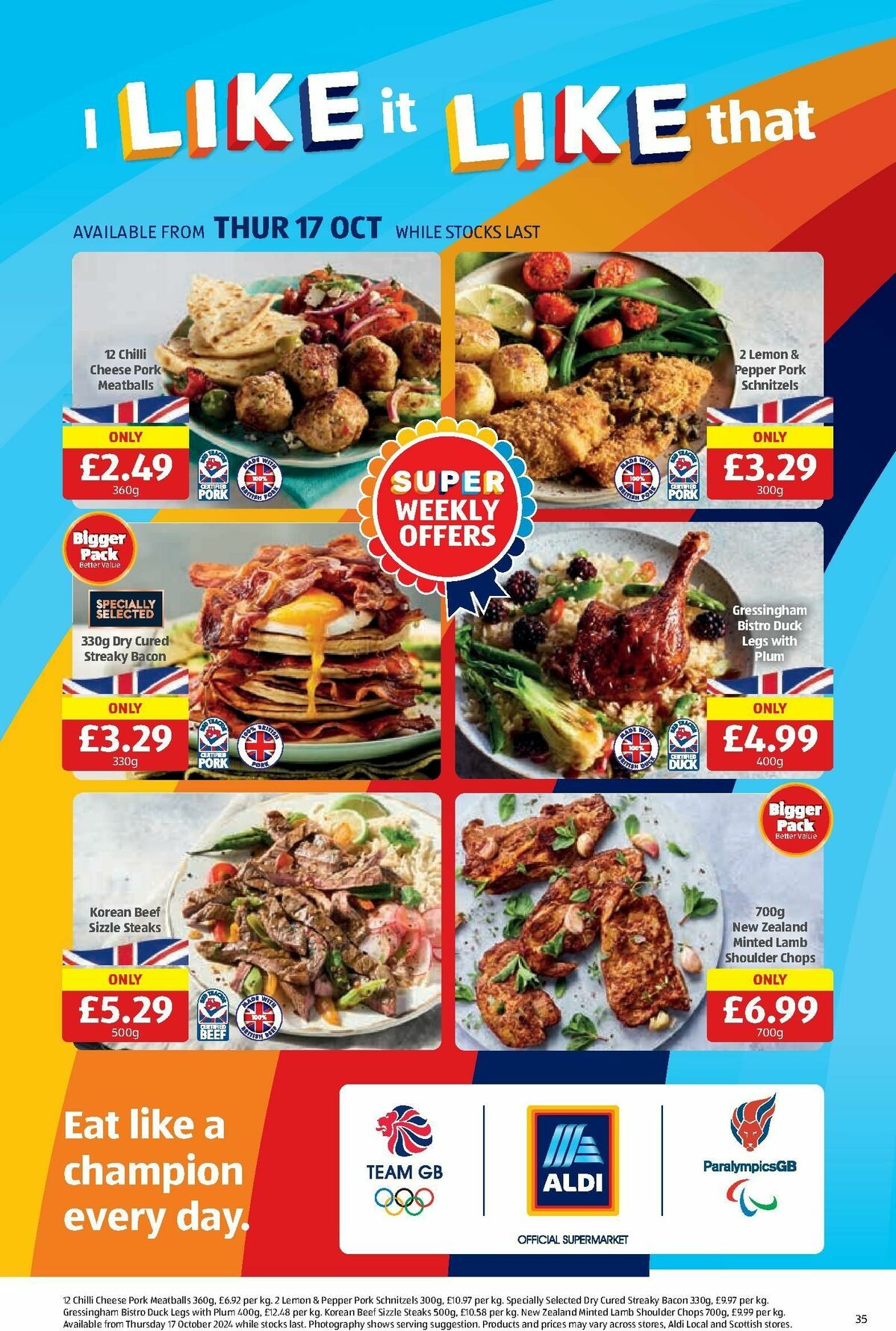 ALDI Offers from 14 October