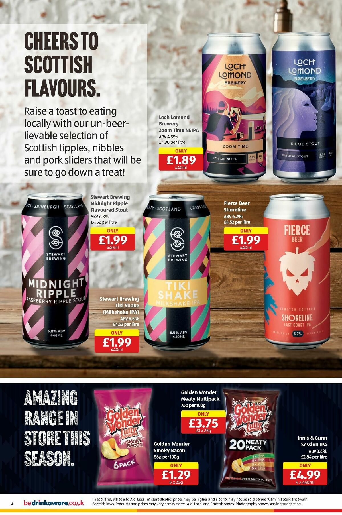 ALDI Scottish Offers from 21 October