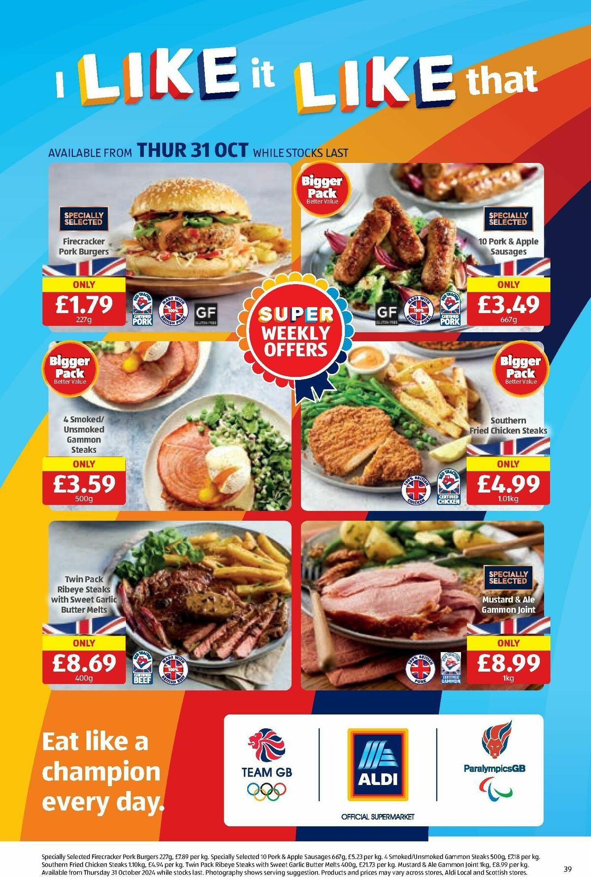 ALDI Offers from 28 October