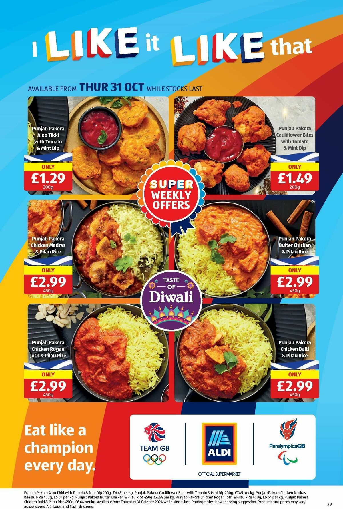 ALDI Scottish Offers from 28 October