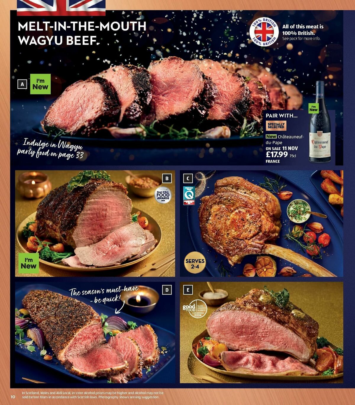 ALDI Christmas Brochure Offers from 8 November