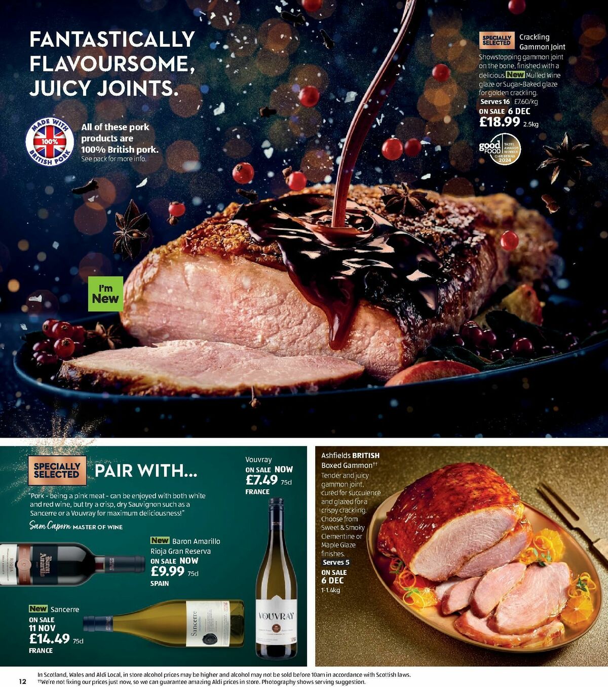 ALDI Christmas Brochure Offers from 8 November