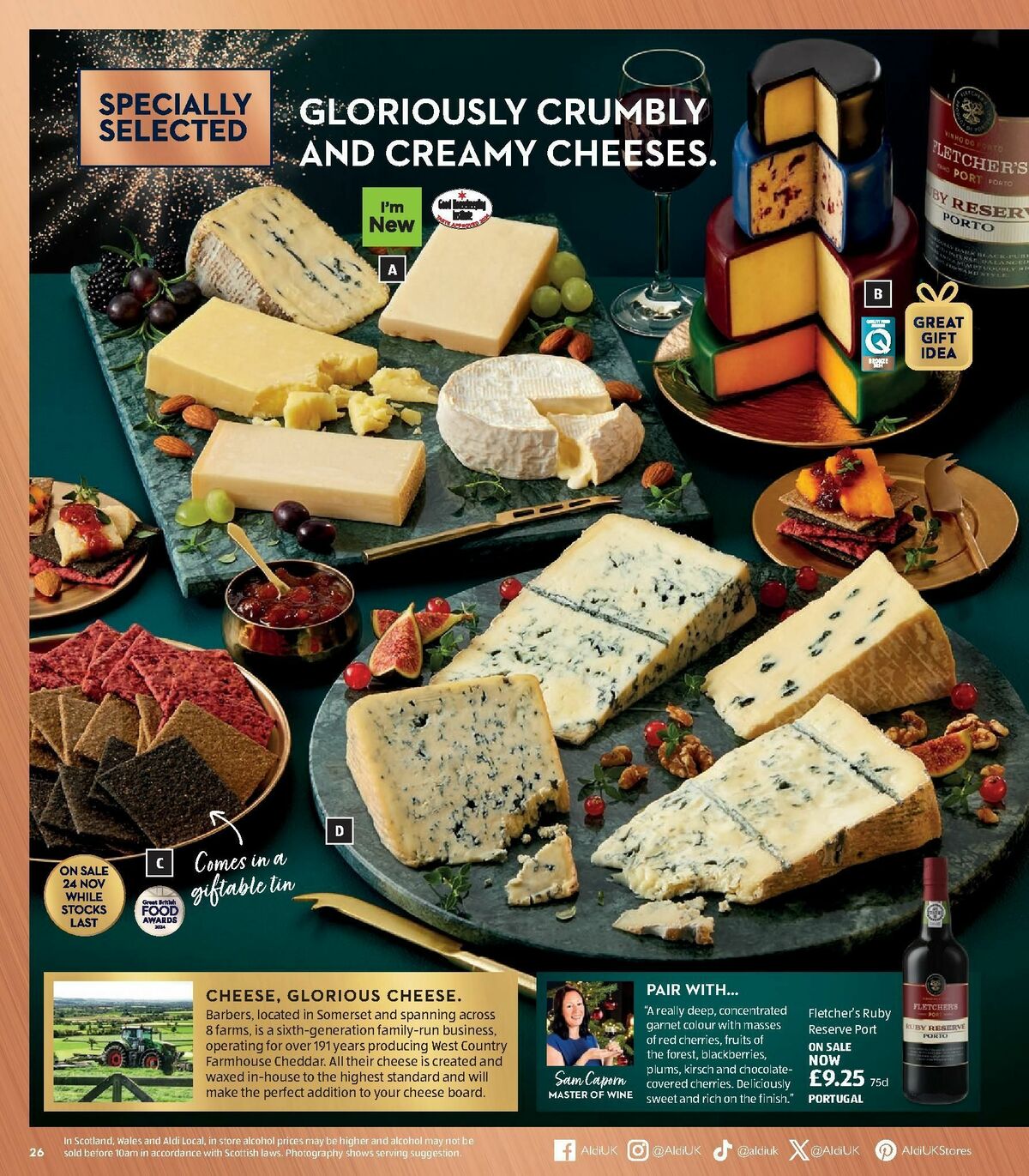 ALDI Christmas Brochure Offers from 8 November