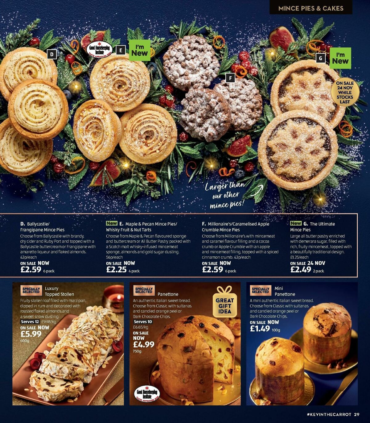 ALDI Christmas Brochure Offers from 8 November