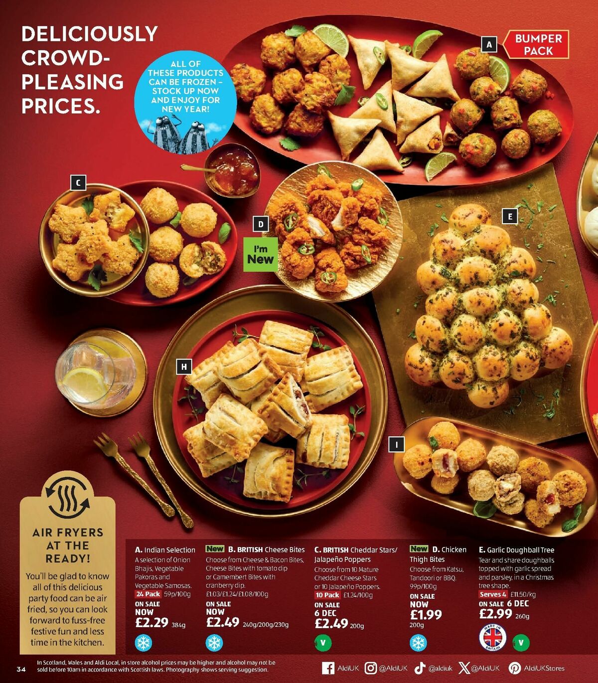 ALDI Christmas Brochure Offers from 8 November