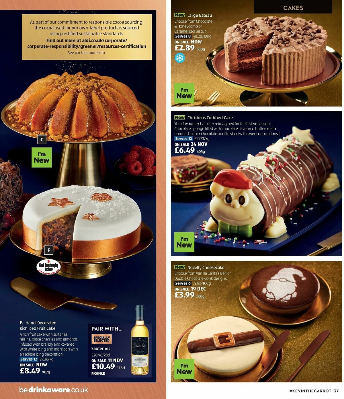 ALDI Christmas Brochure Offers from 8 November