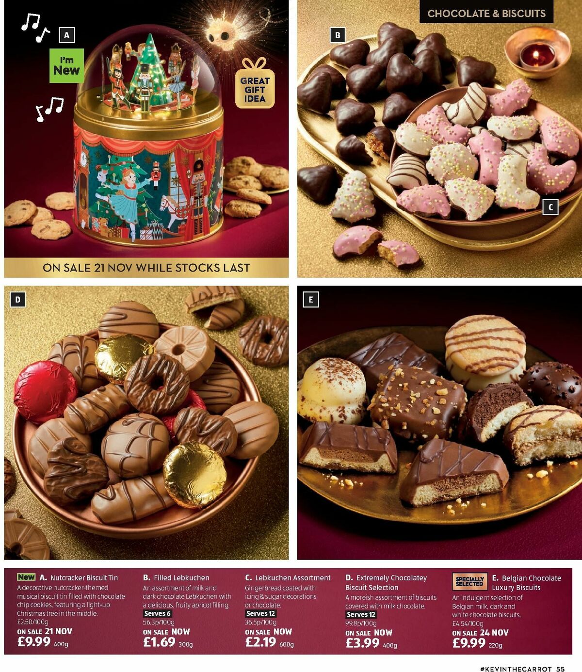 ALDI Christmas Brochure Offers from 8 November