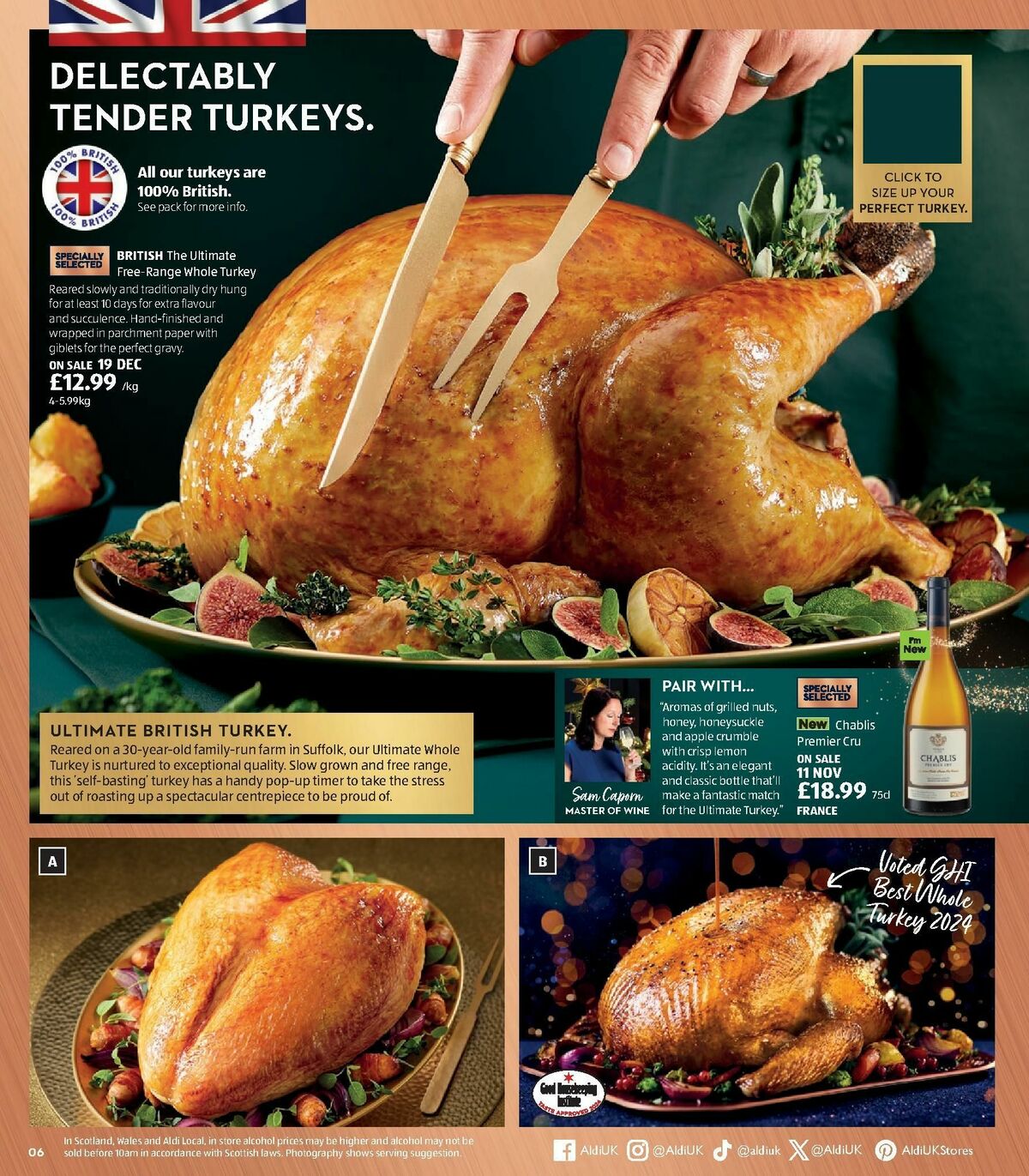 ALDI Christmas Brochure Offers from 8 November