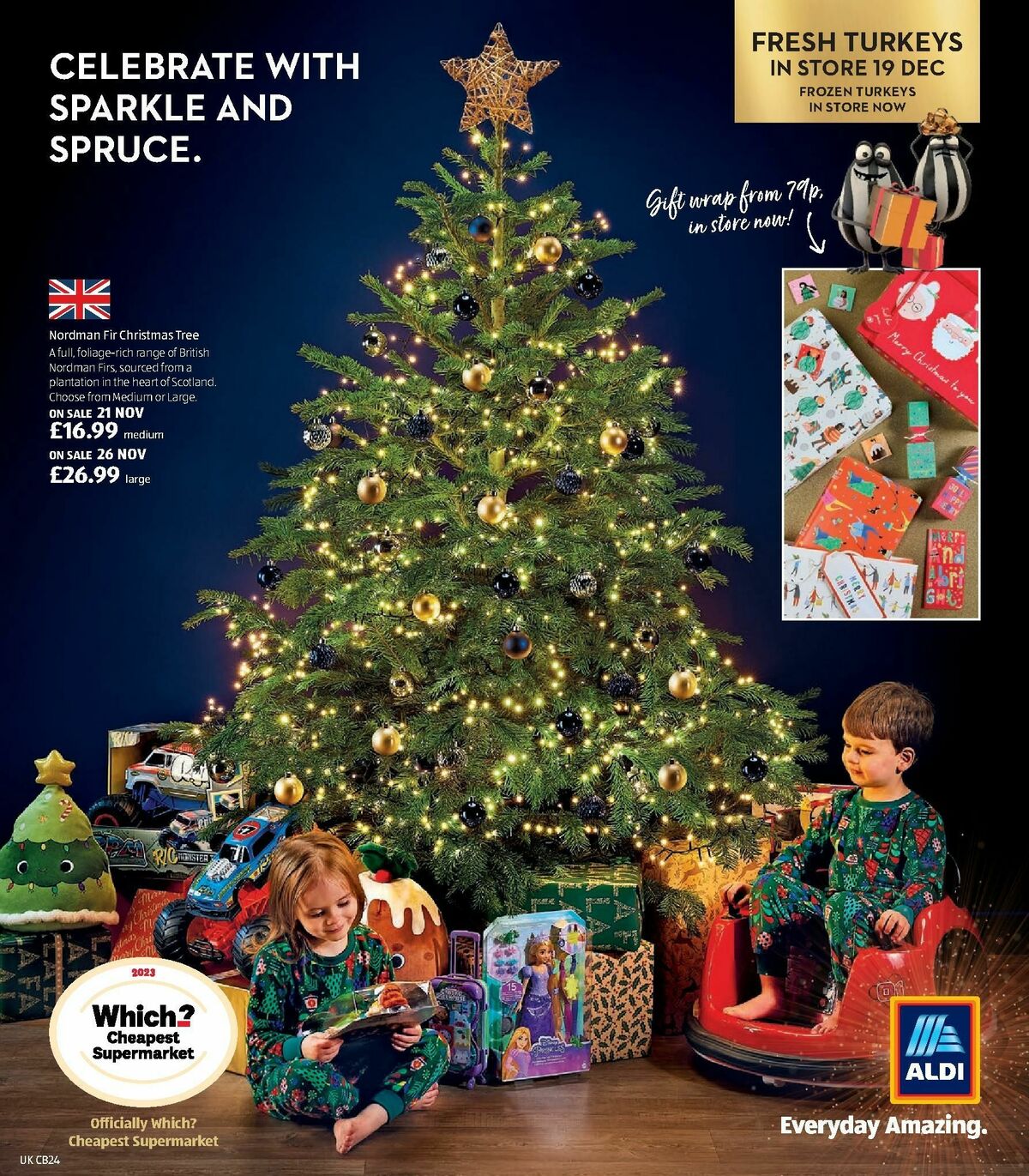 ALDI Christmas Brochure Offers from 8 November