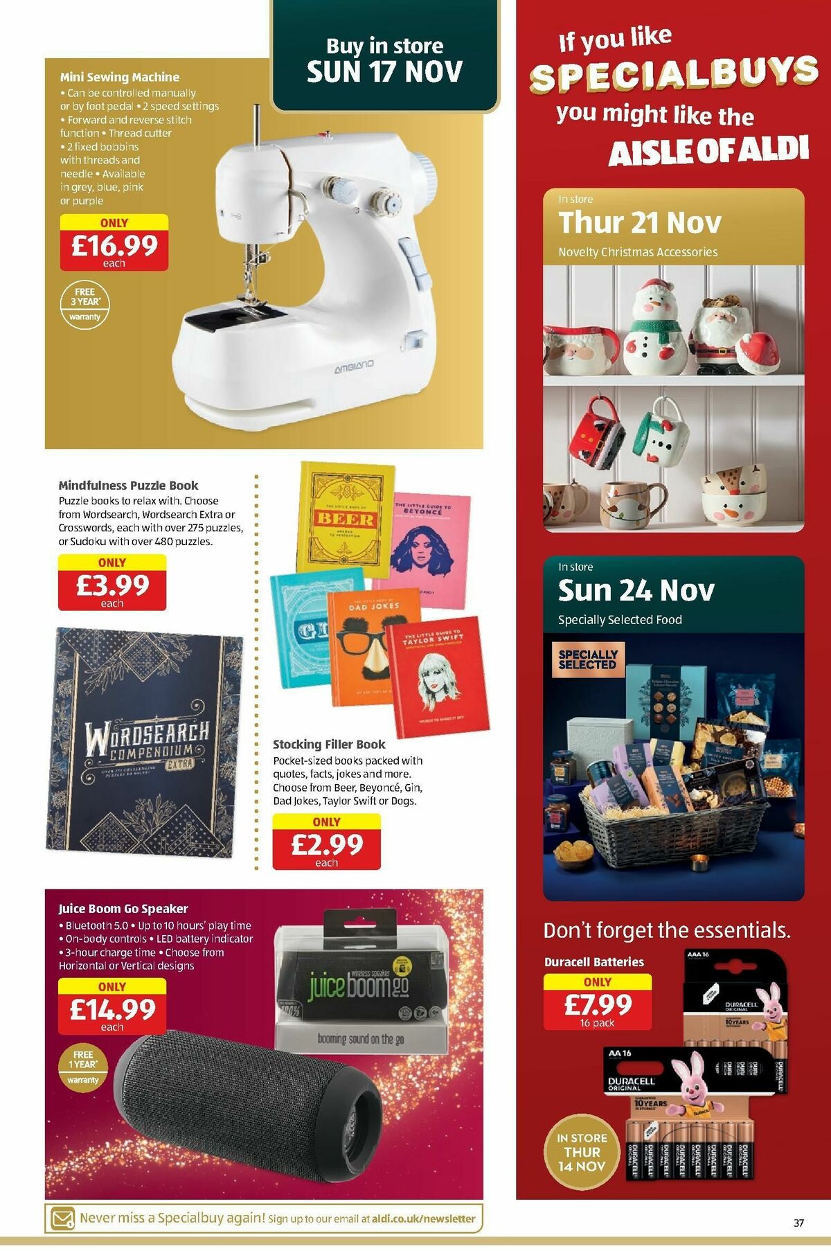 ALDI Offers from 11 November