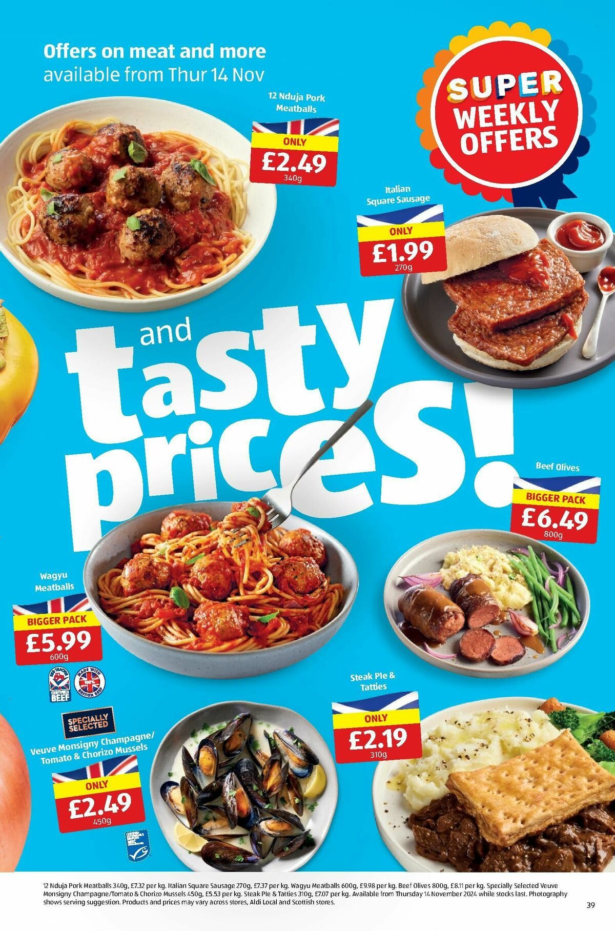 ALDI Scottish Offers from 11 November